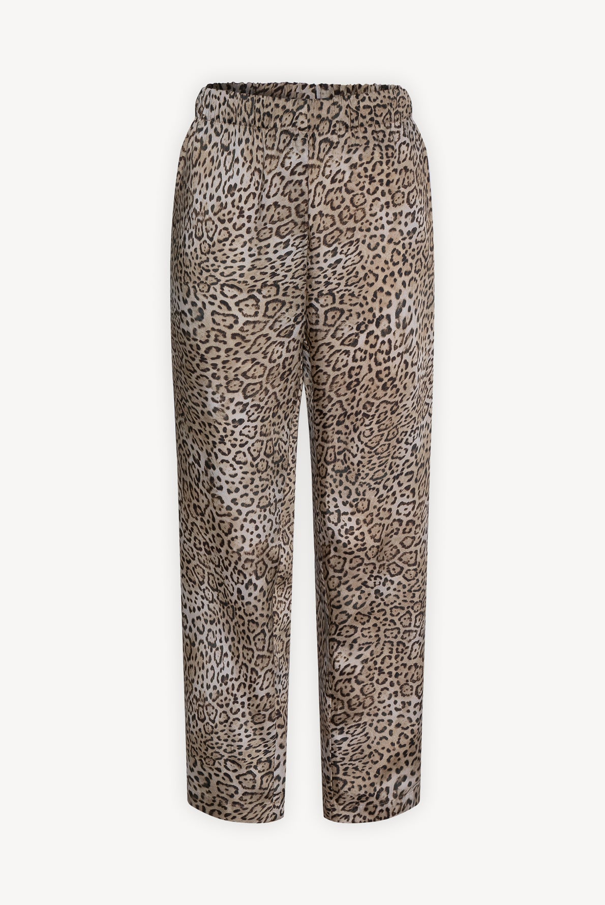 MACHA - Pantalon 7/8 à imprimé animalier Faume - seconde main