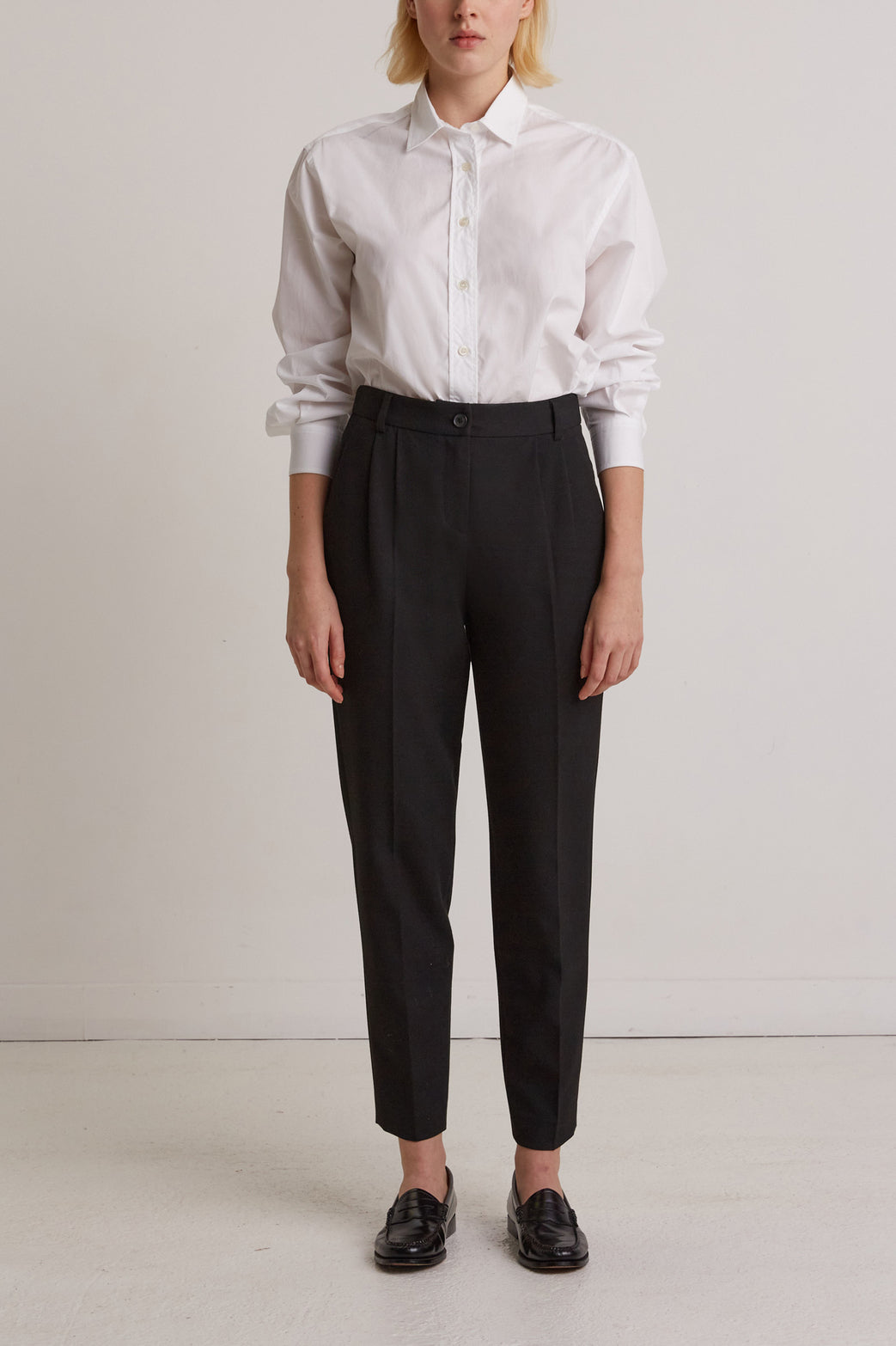 Pantalon carotte classique - EMILIO Faume - seconde main