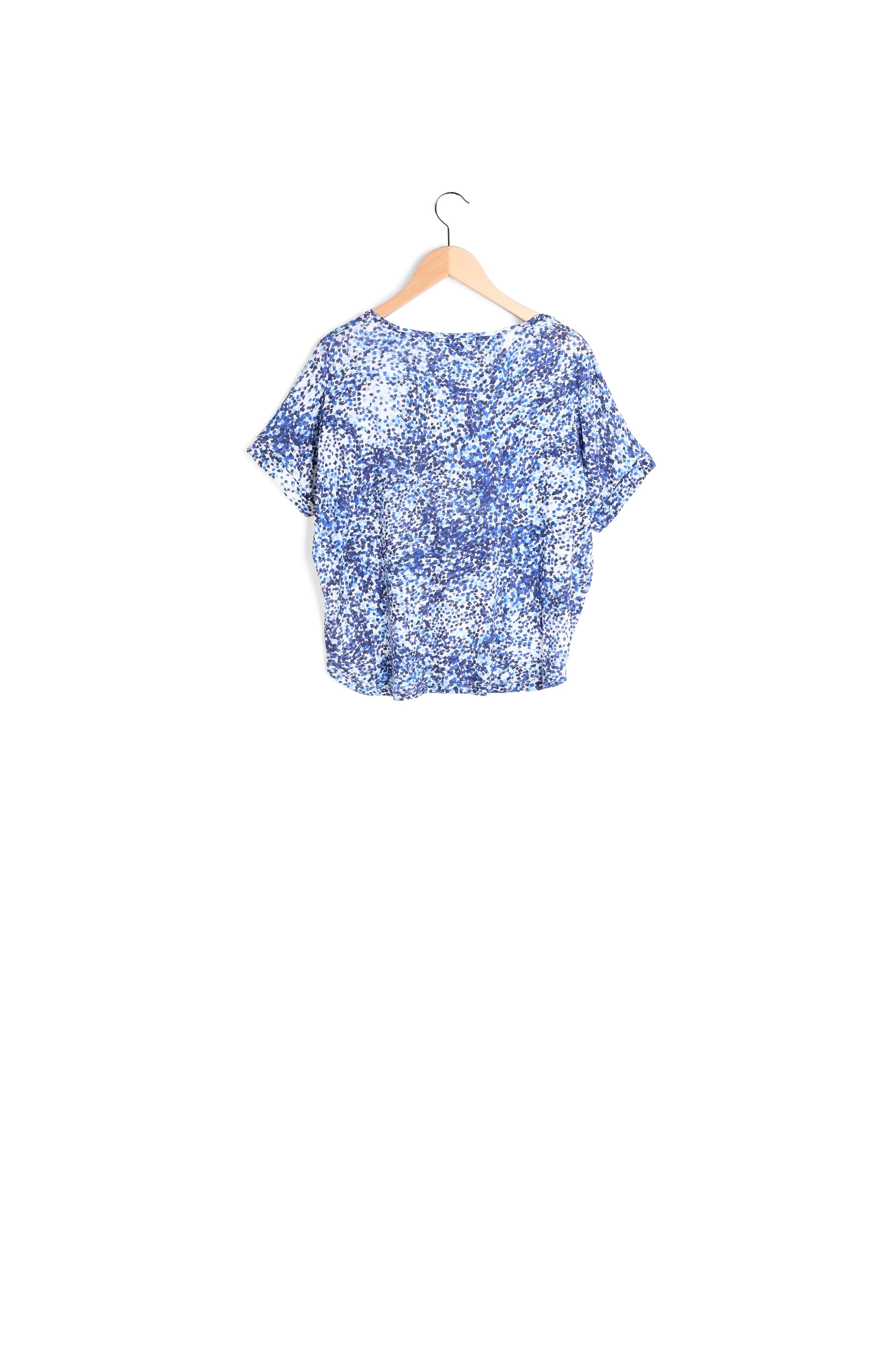 Tee-shirt loose à motif - ANGELE Faume - seconde main