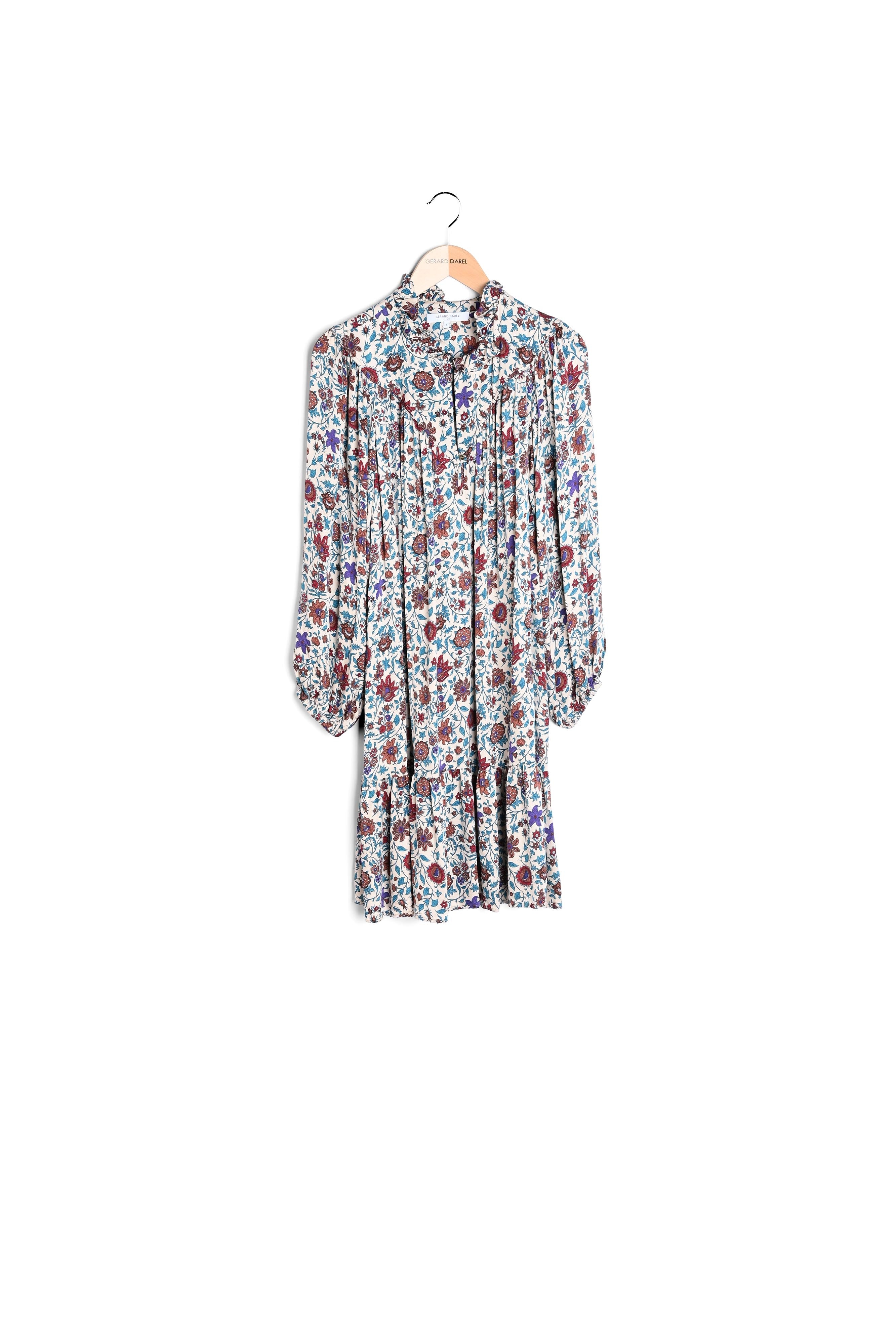 Robe courte à motif fleuri - JOHANA Faume - seconde main