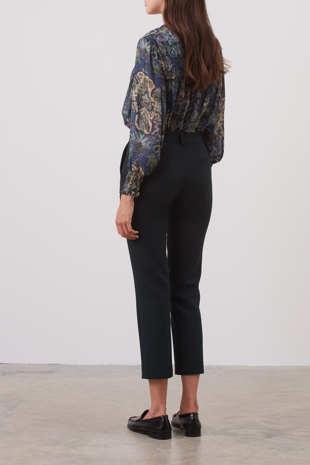 Pantalon 7/8 à la coupe droite - ELYA Faume - seconde main