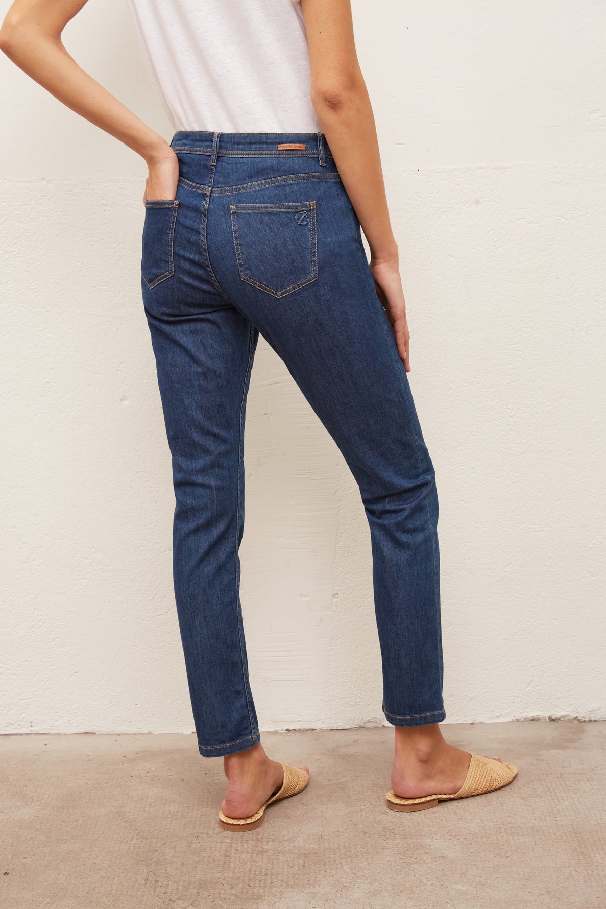 MELODIE - jean slim 7/8 Faume - seconde main