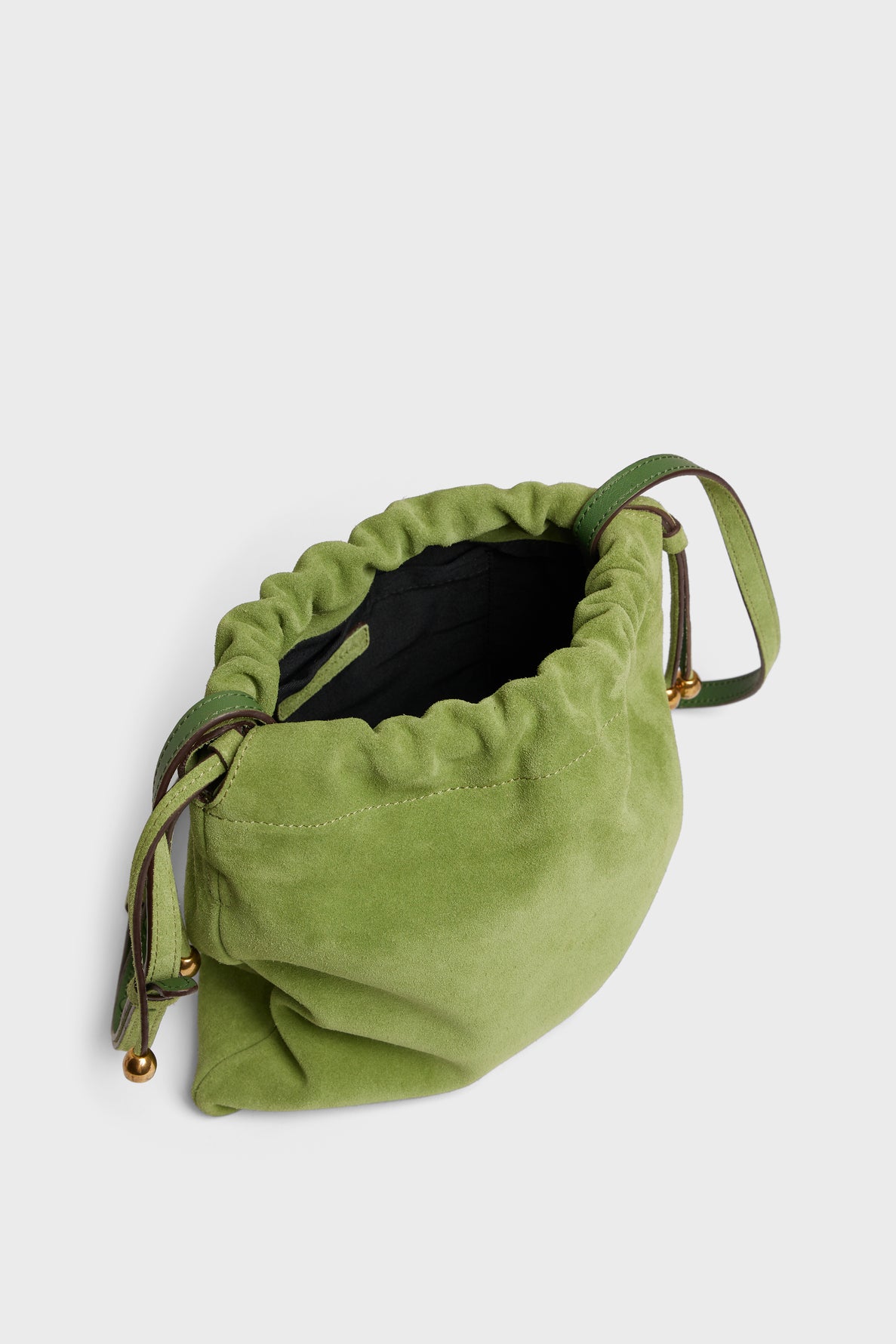 Sac bourse en cuir velours - ALICE Faume - seconde main