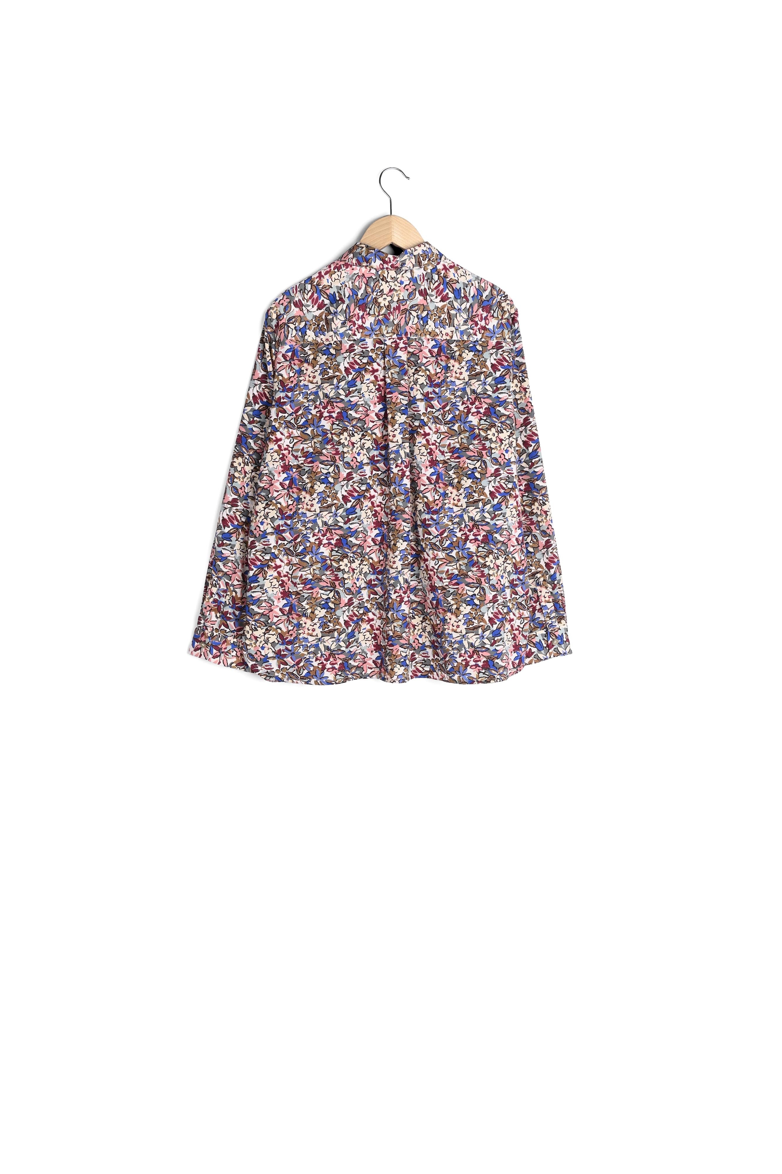 Amadea - Chemise fluide à imprimé floral Faume - seconde main