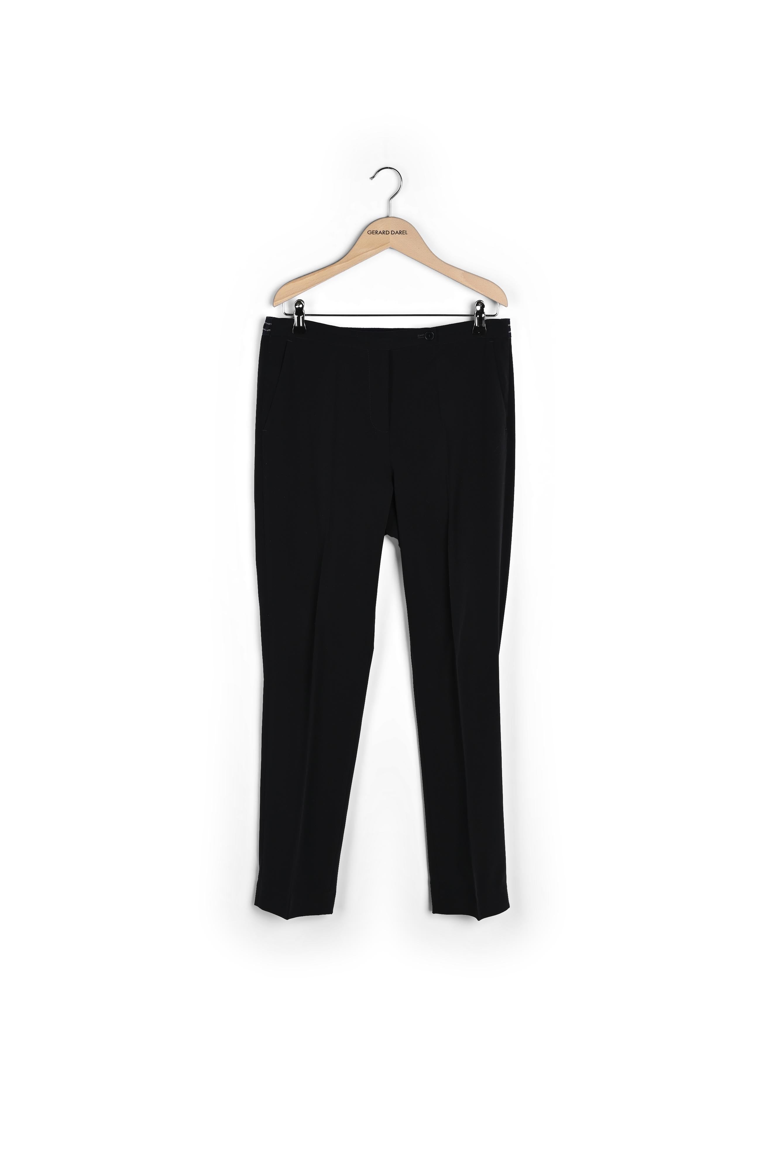 Pantalon de tailleur 7/8 en crêpe Faume - seconde main