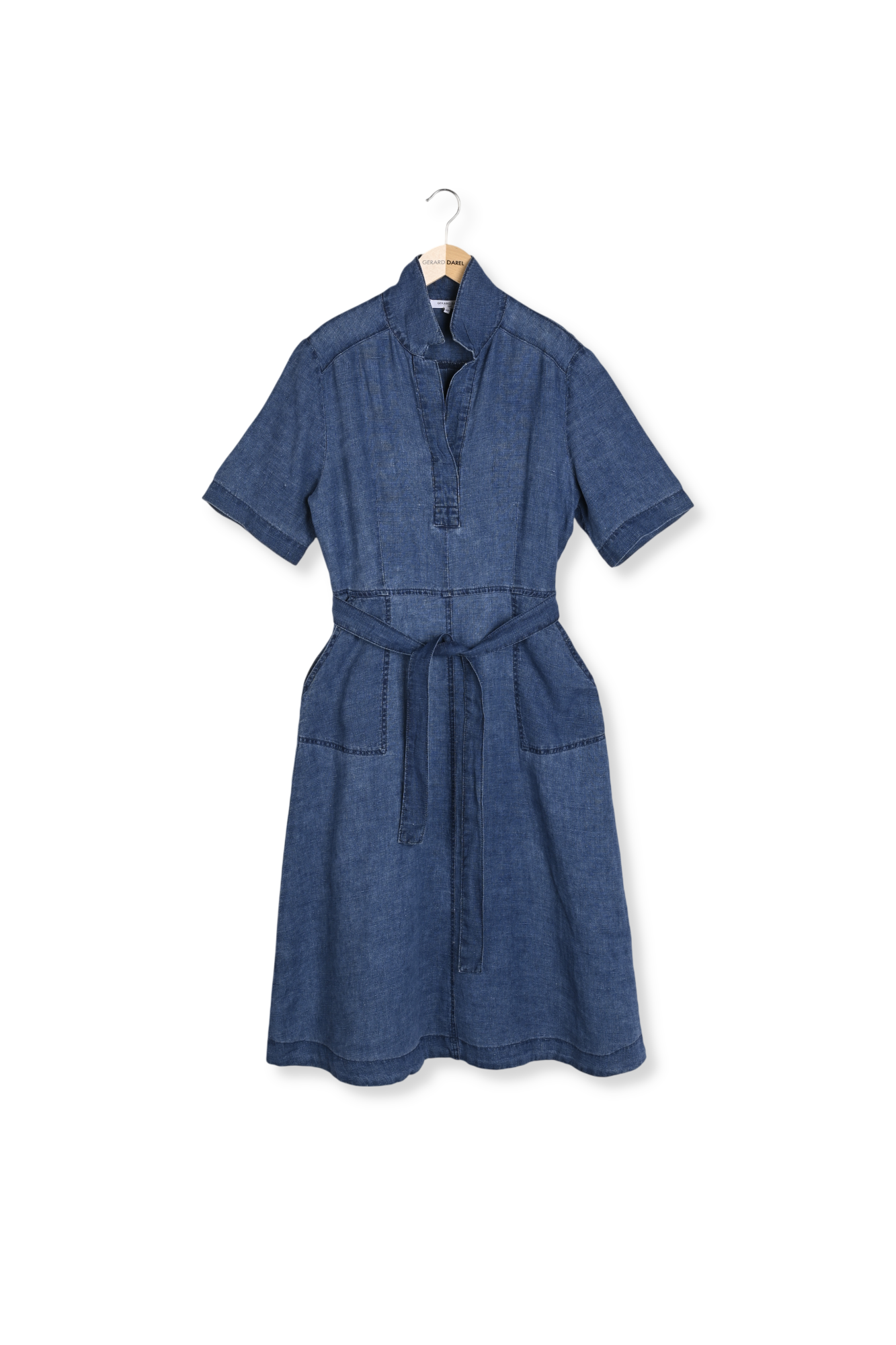 Robe en lin esprit denim - PAHOLA Faume - seconde main
