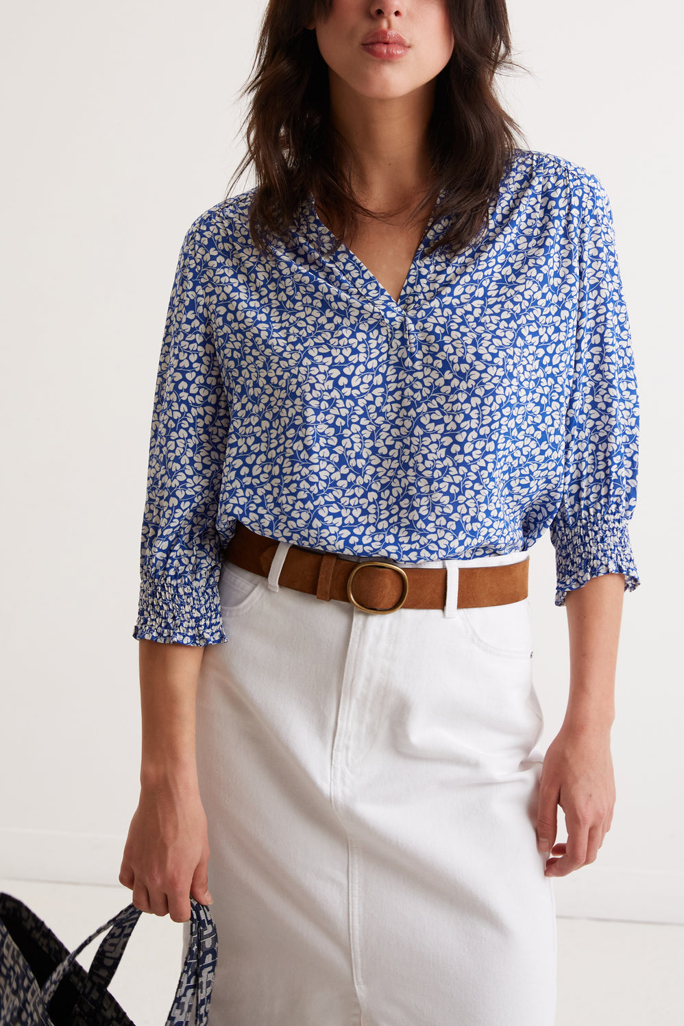 Blouse à fleurs - CHANTELLE Faume - seconde main