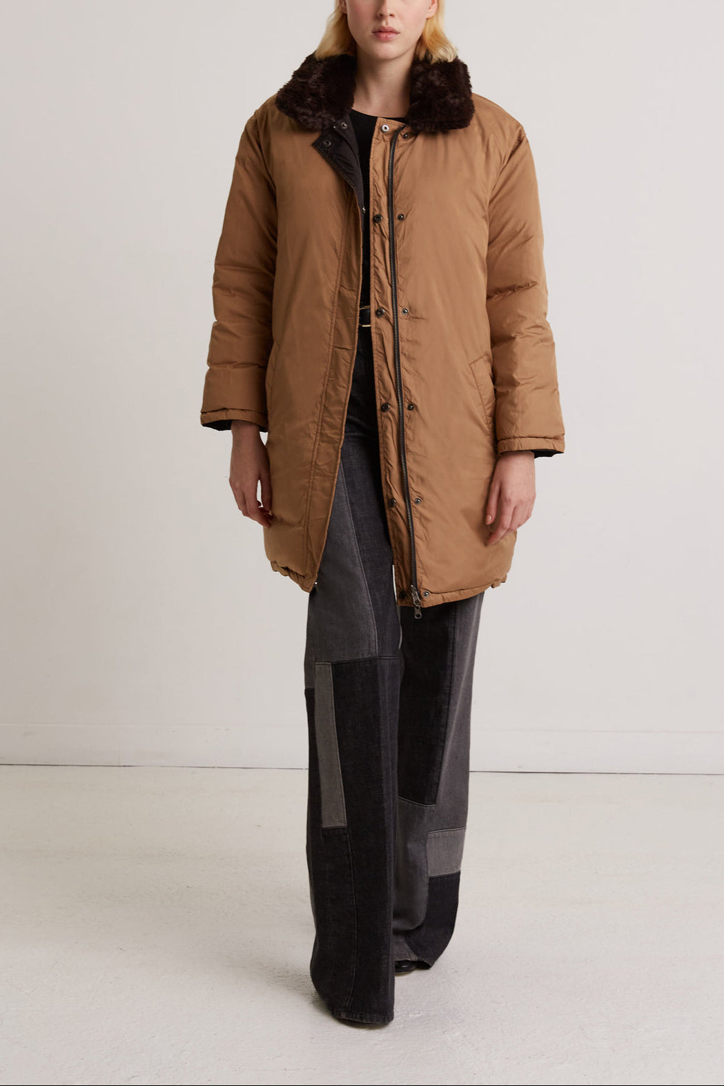 Manteau doudoune réversible - SANNA Faume - seconde main