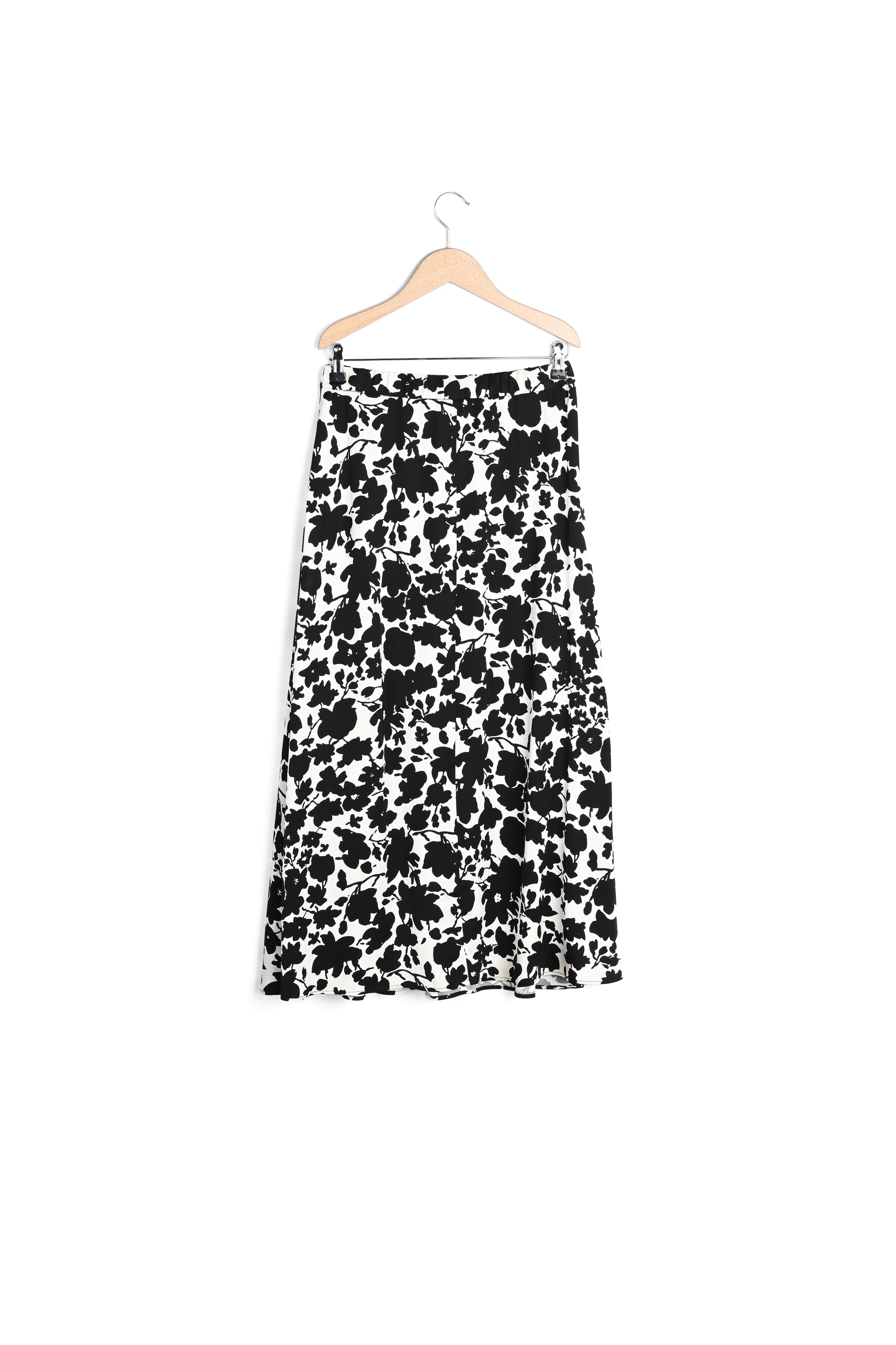 Jupe longue à fleurs contrastées - BASTIAN Faume - seconde main