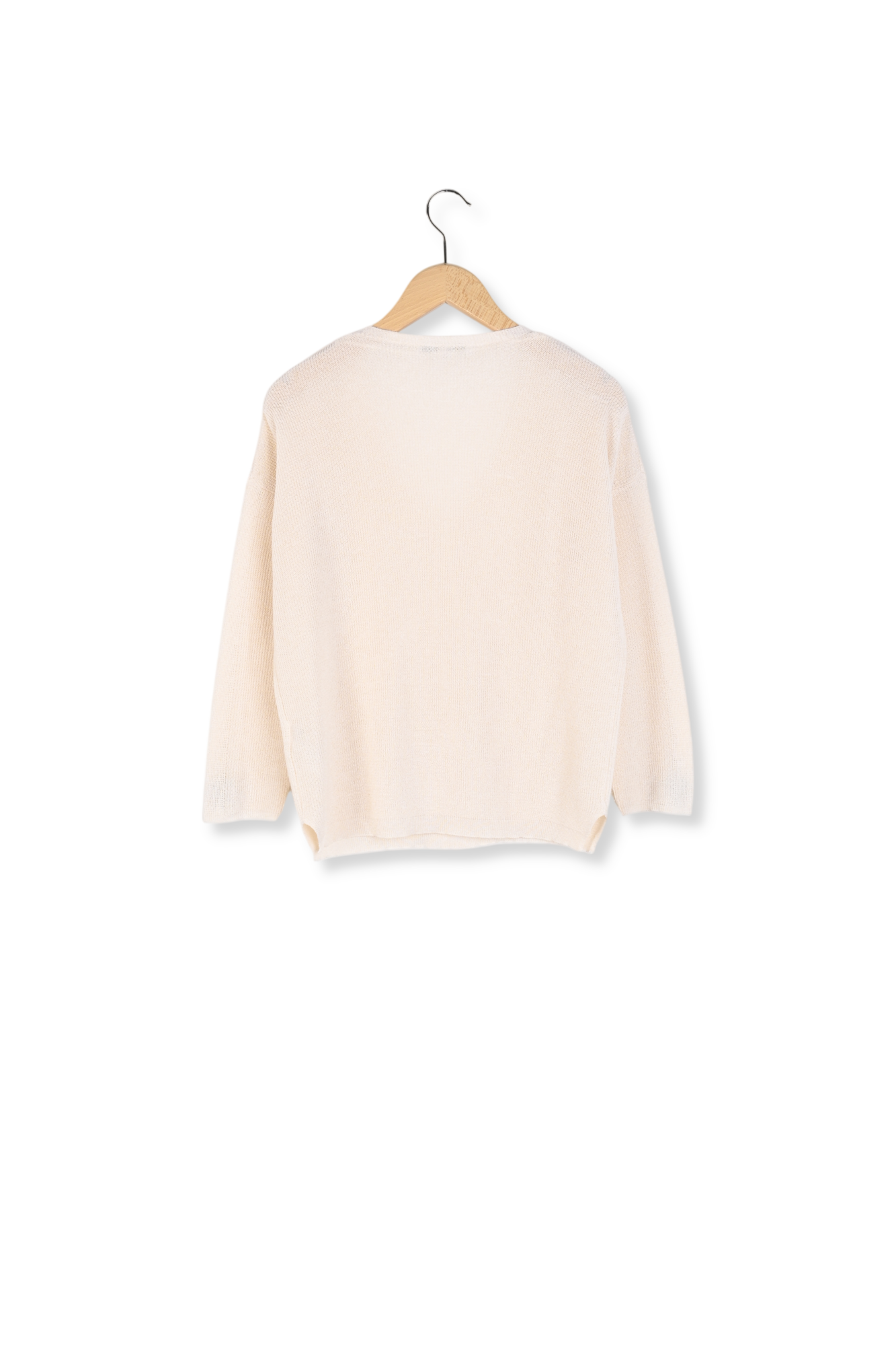 Pull col V en maille fluide - LEOLINE Faume - seconde main