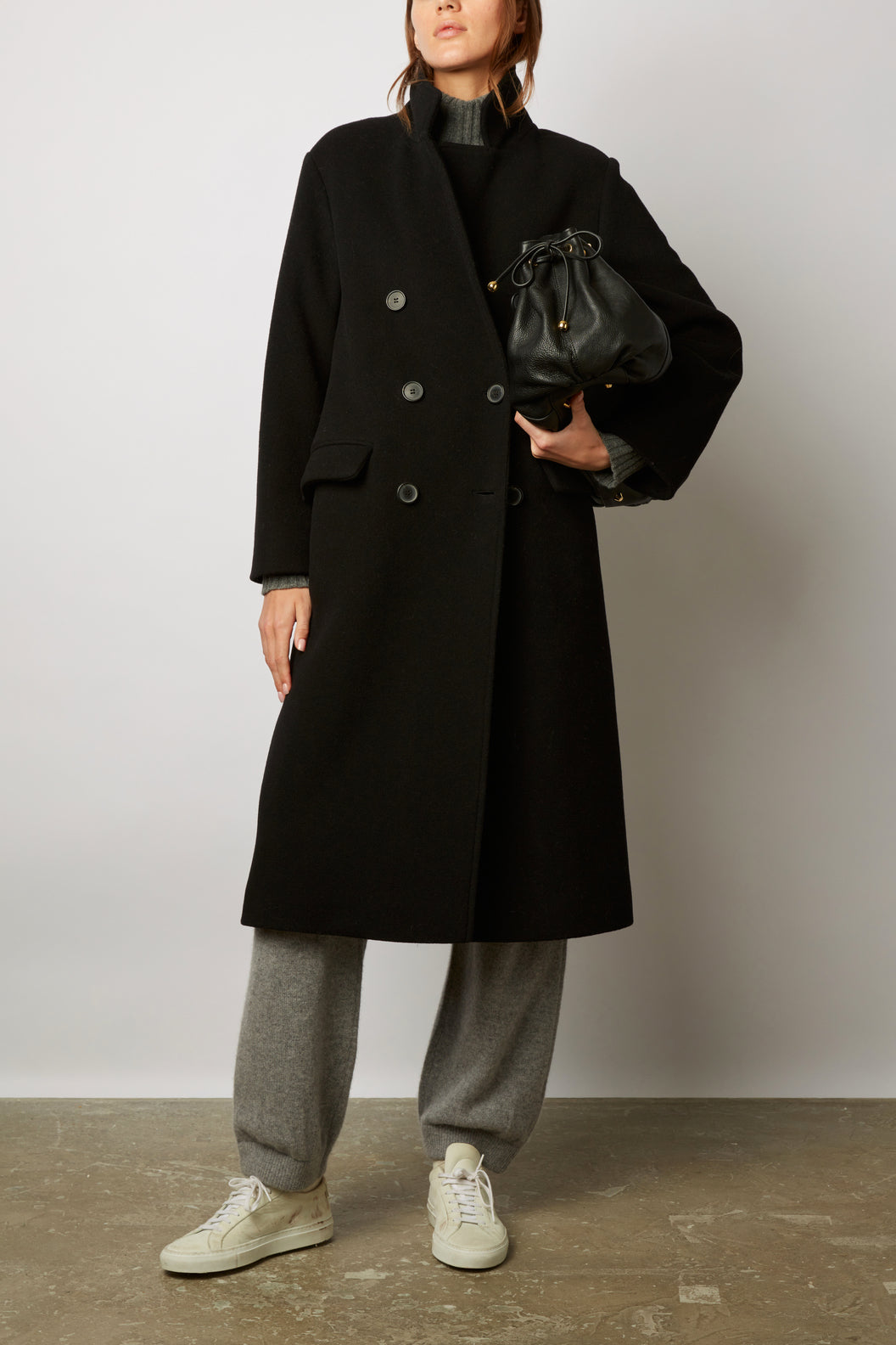 Manteau long en laine mélangée - SAMANTHA Faume - seconde main