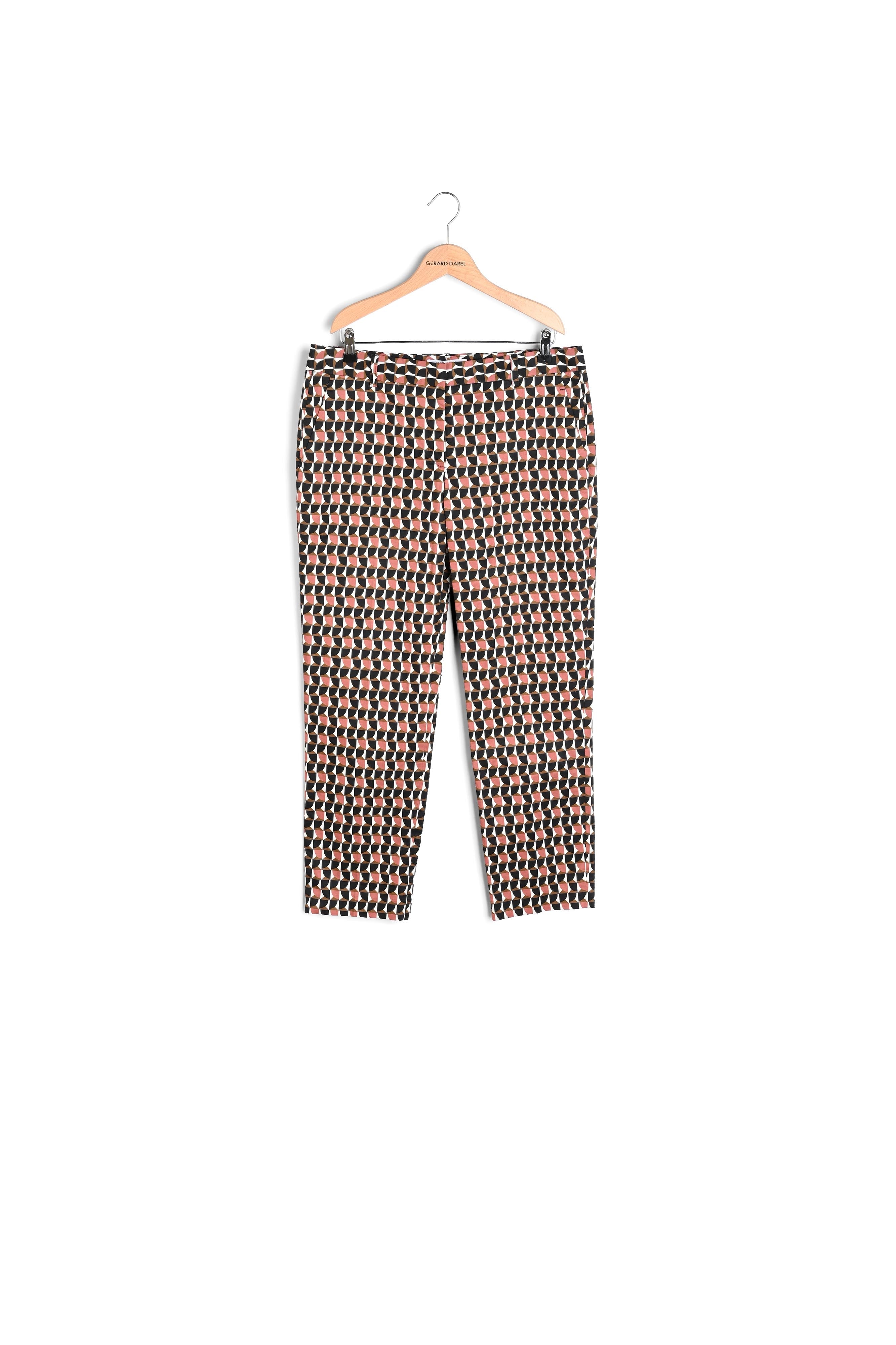 Pantalon Stretch à motif fantaisie - ELAZAR Faume - seconde main