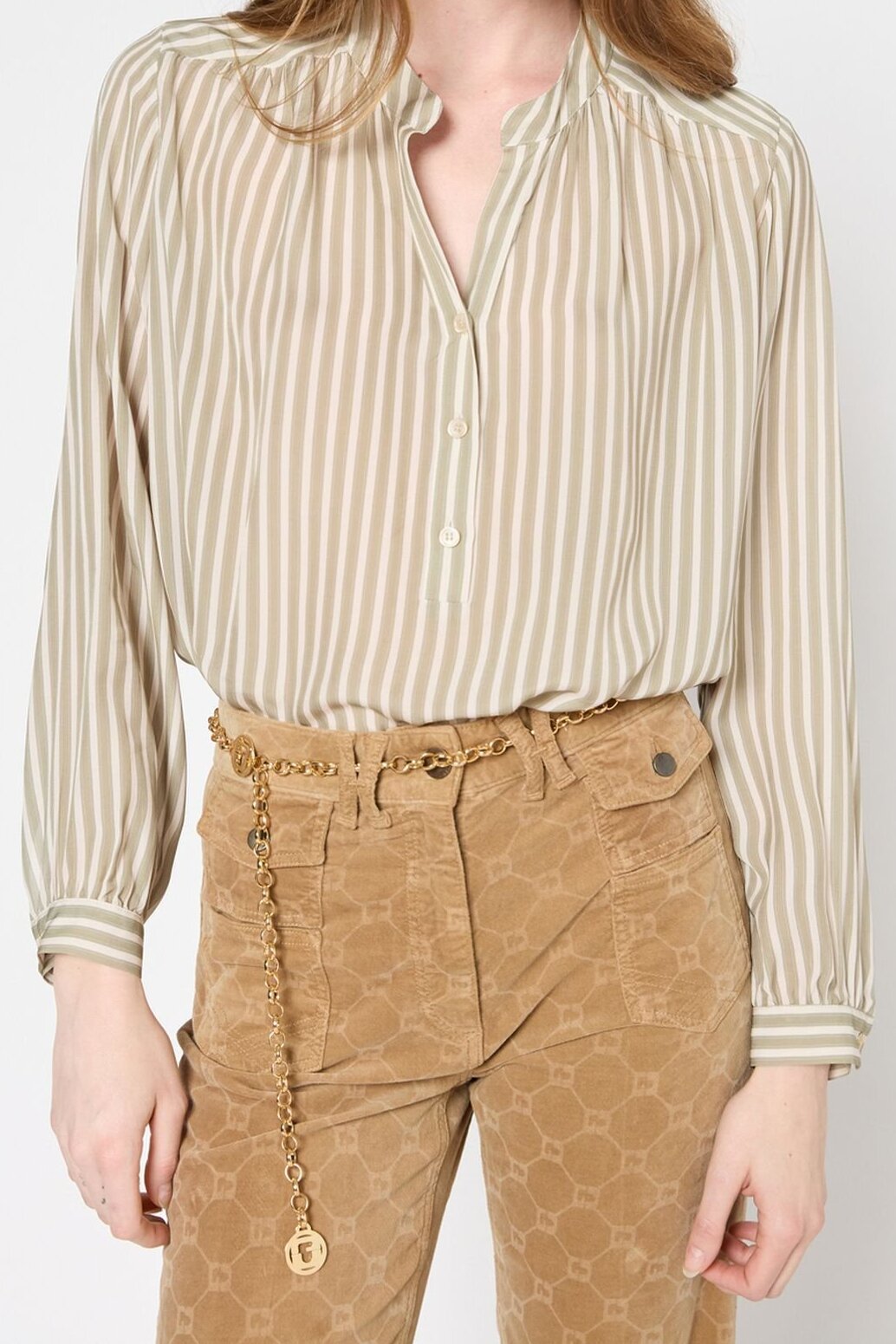 Blouse fluide à rayures - UNYKA Faume - seconde main