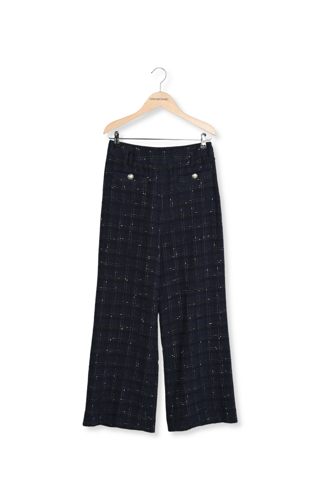 Pantalon large en tweed - CHERAZE Faume - seconde main