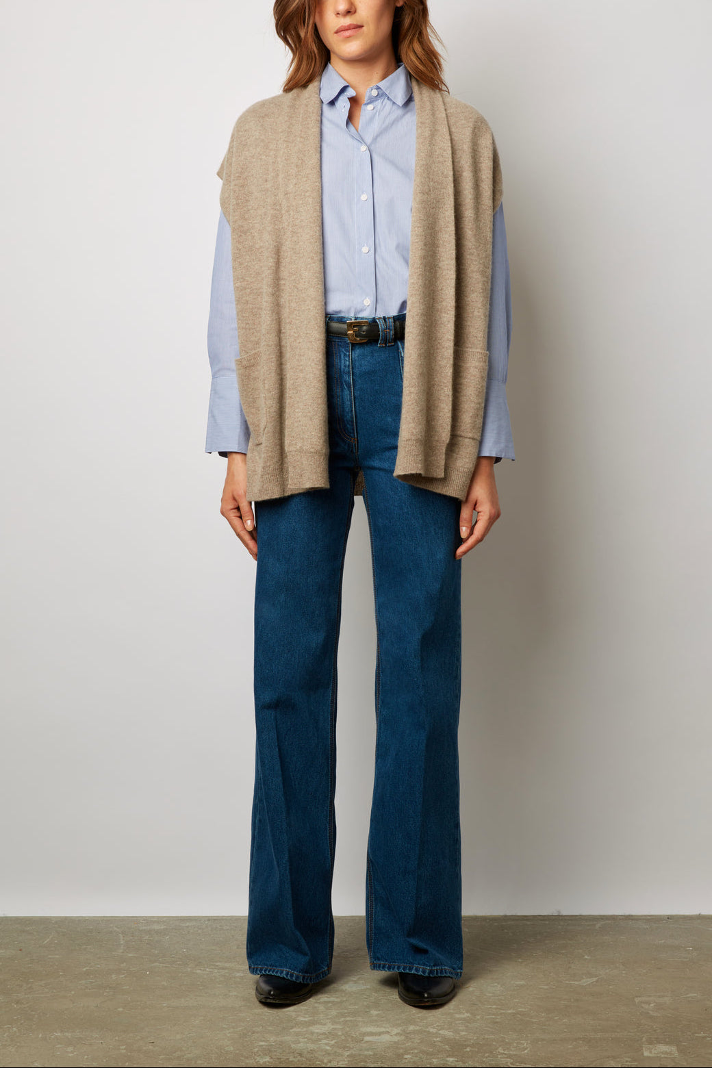 Gilet sans manche en cachemire - LALY Faume - seconde main