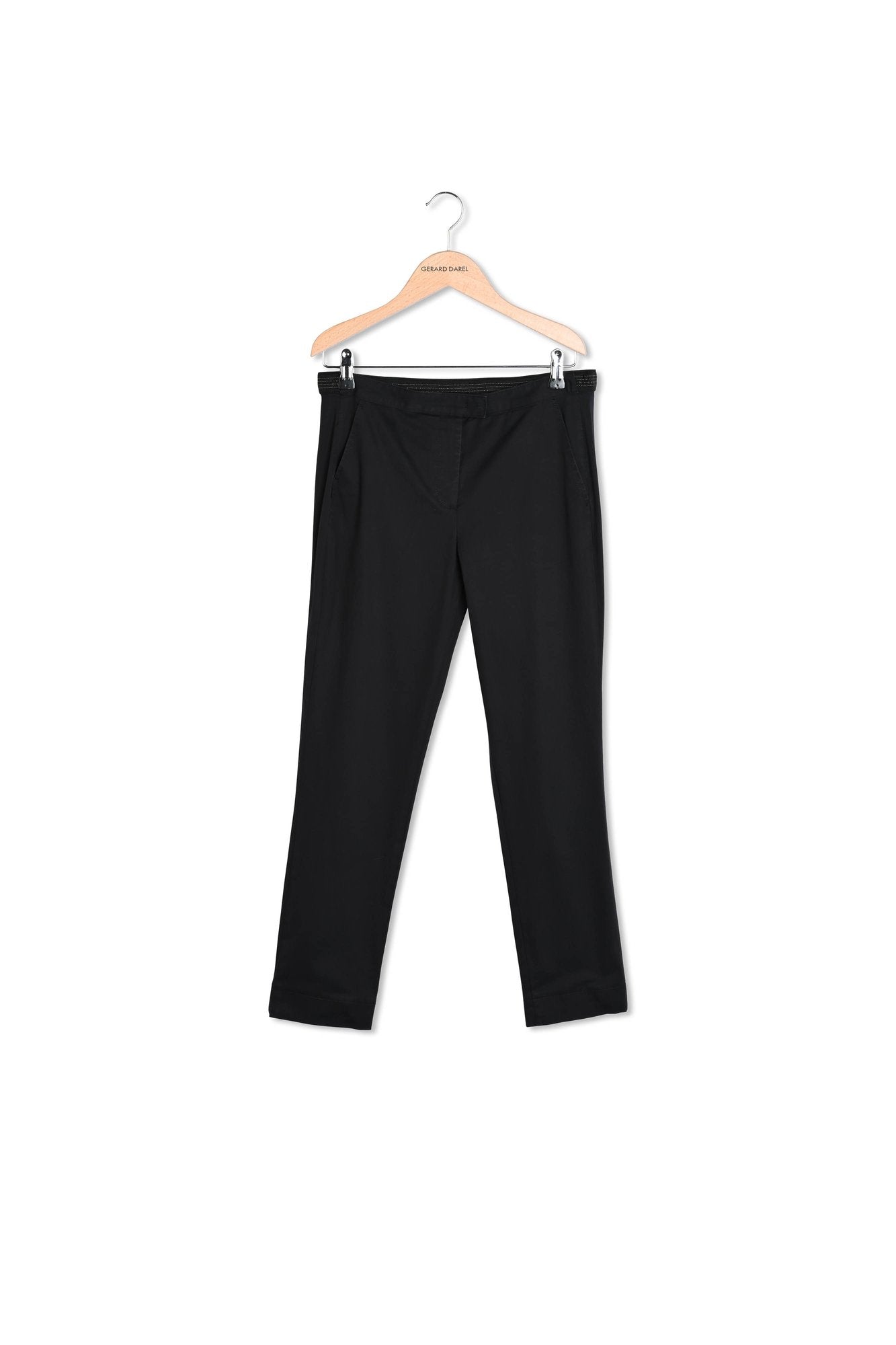 Pantalon tailleur élastiqué à la taille Faume - seconde main