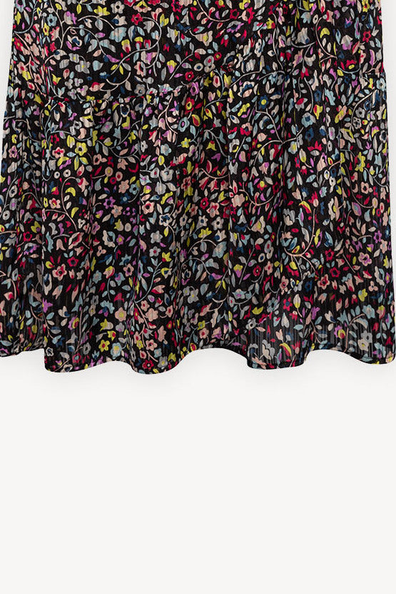 LICCIA - Jupe midi en jacquard imprimé Faume - seconde main