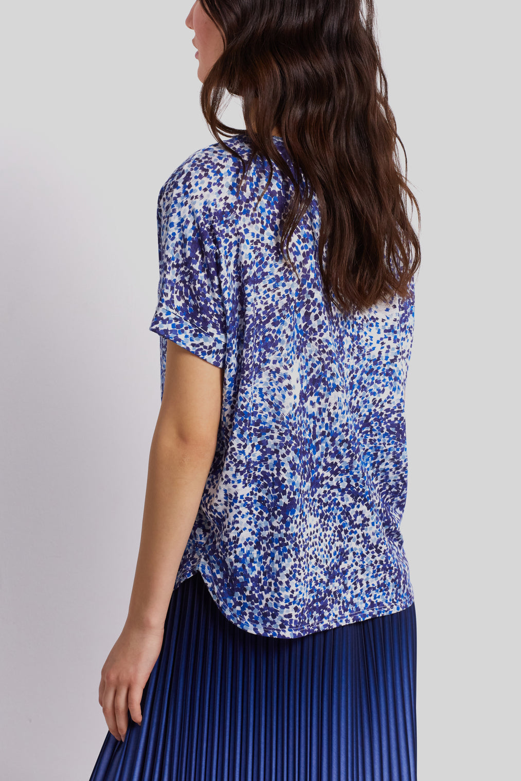 Tee-shirt loose à motif - ANGELE Faume - seconde main