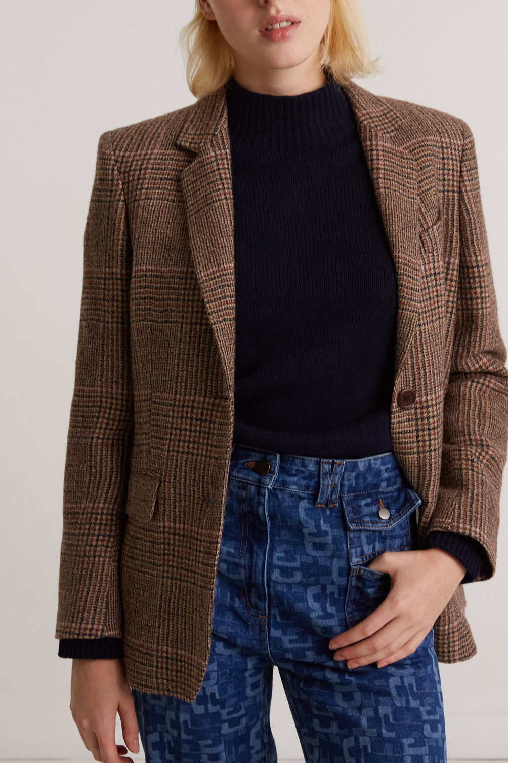 Veste tailleur en prince - NESS Faume - seconde main