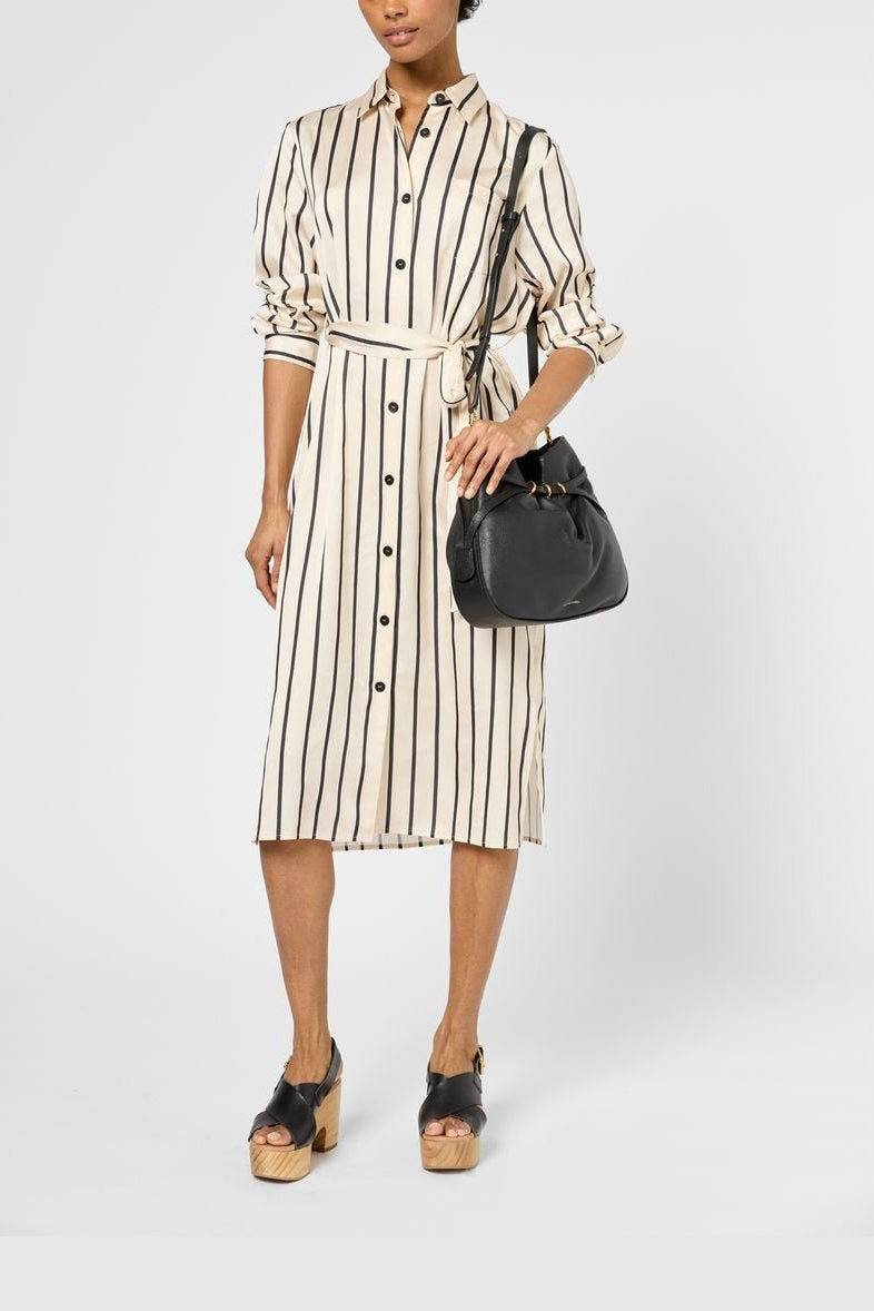 Robe chemise à rayures - PALOUMA Faume - seconde main