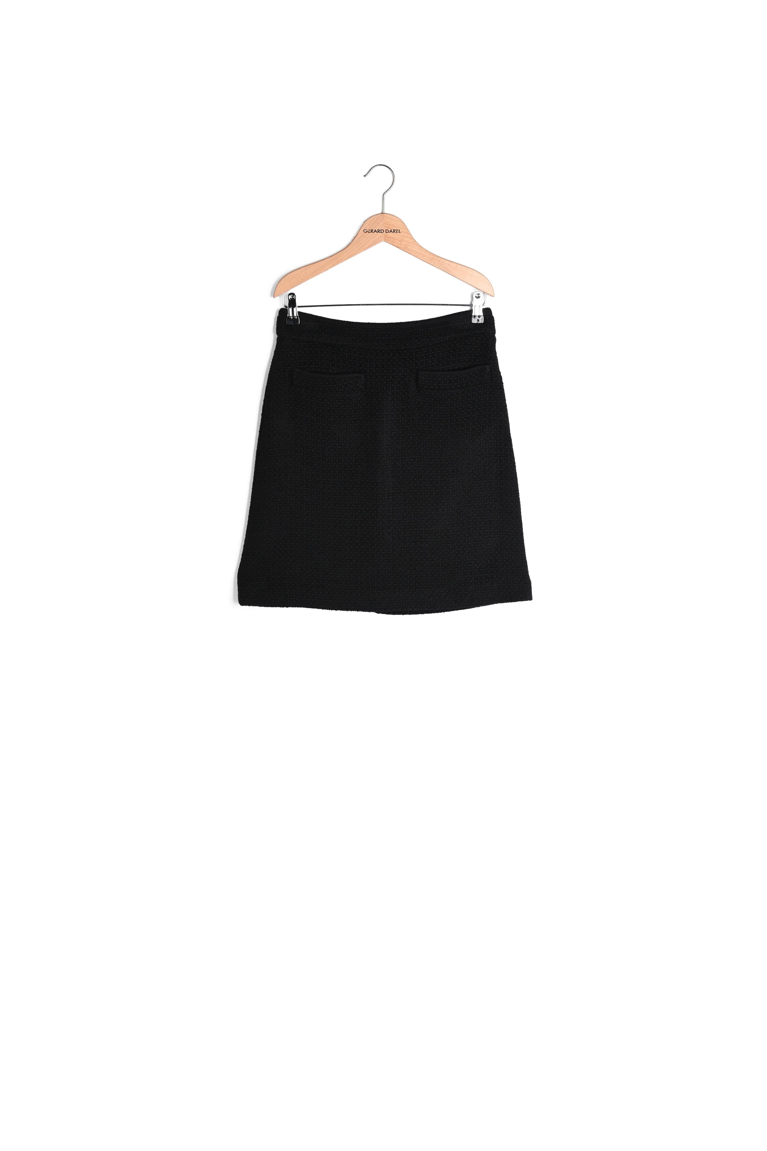 Jupe courte en tweed et galons - BARTHOLOME Faume - seconde main