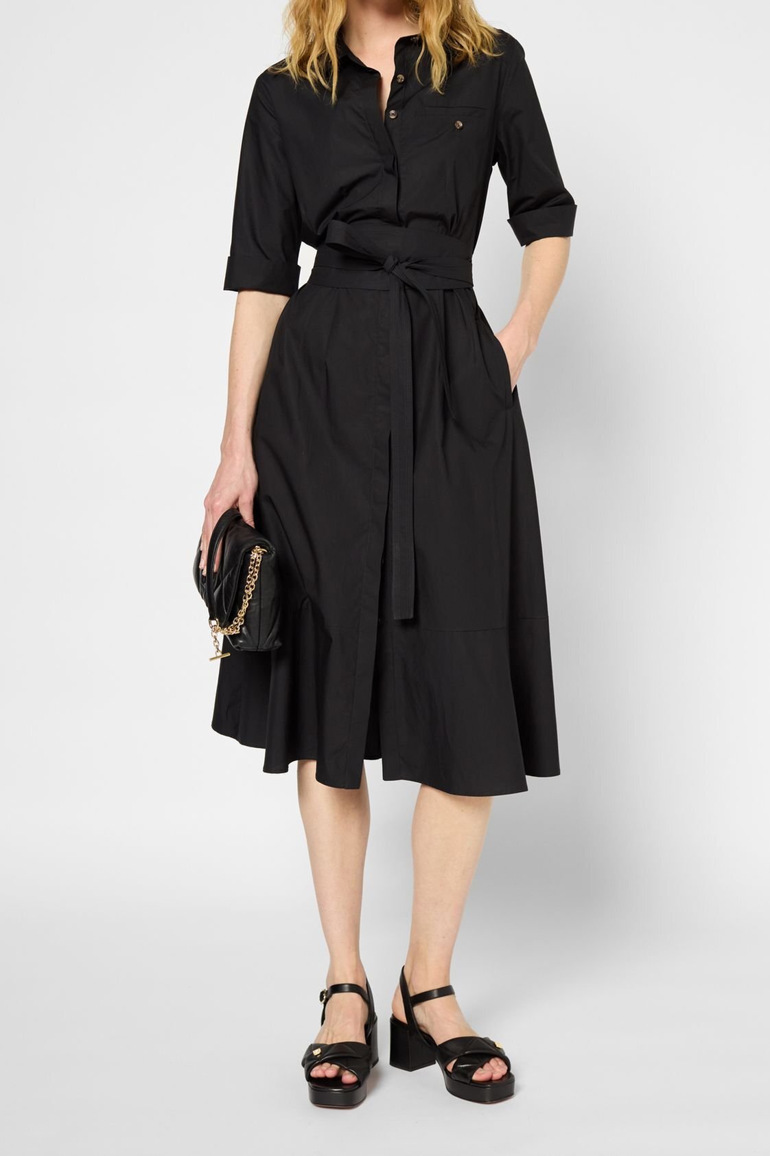 Robe chemise en coton - PERRINE Faume - seconde main