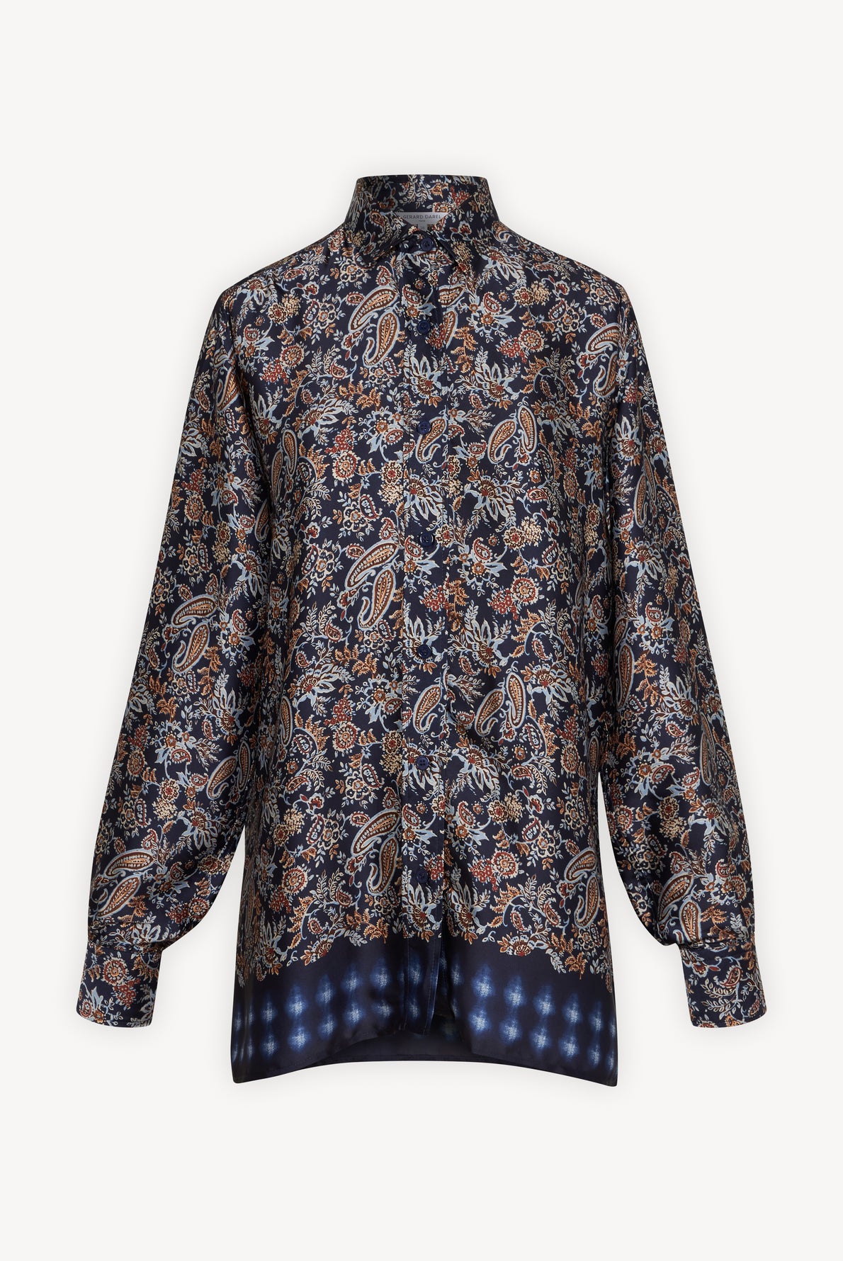 Chemise ample à imprimé cachemire - CLYDE Faume - seconde main