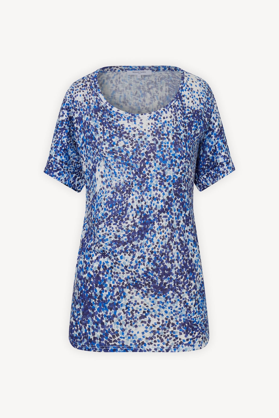 Tee-shirt loose à motif - ANGELE Faume - seconde main