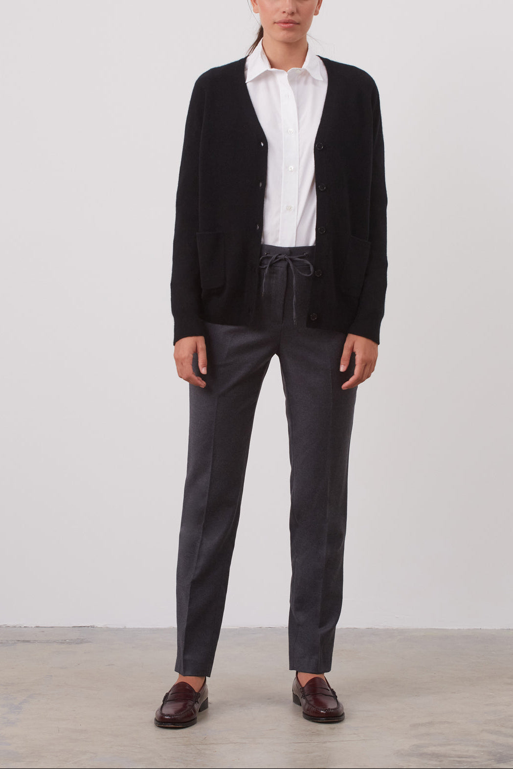 Gilet classique en cachemire - LEO Faume - seconde main