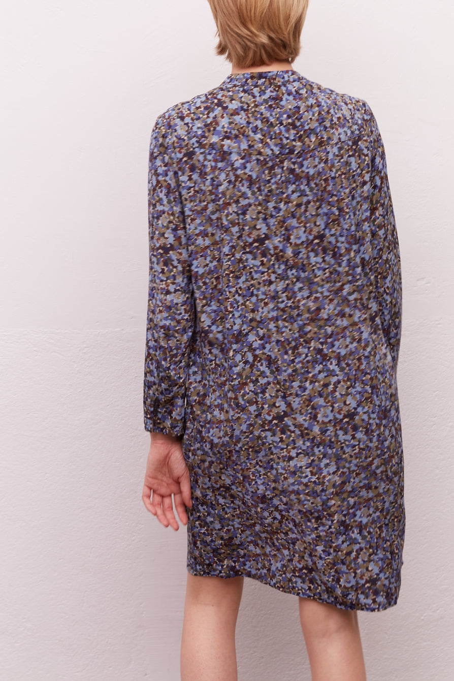 Robe imprimée à plastron - JOY Faume - seconde main