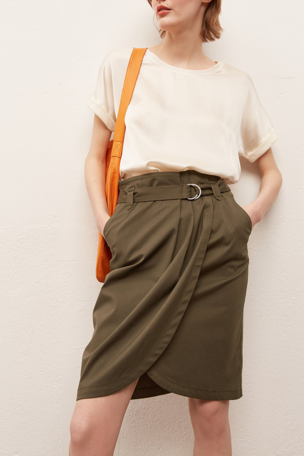 LARA - Jupe courte portefeuille Faume - seconde main