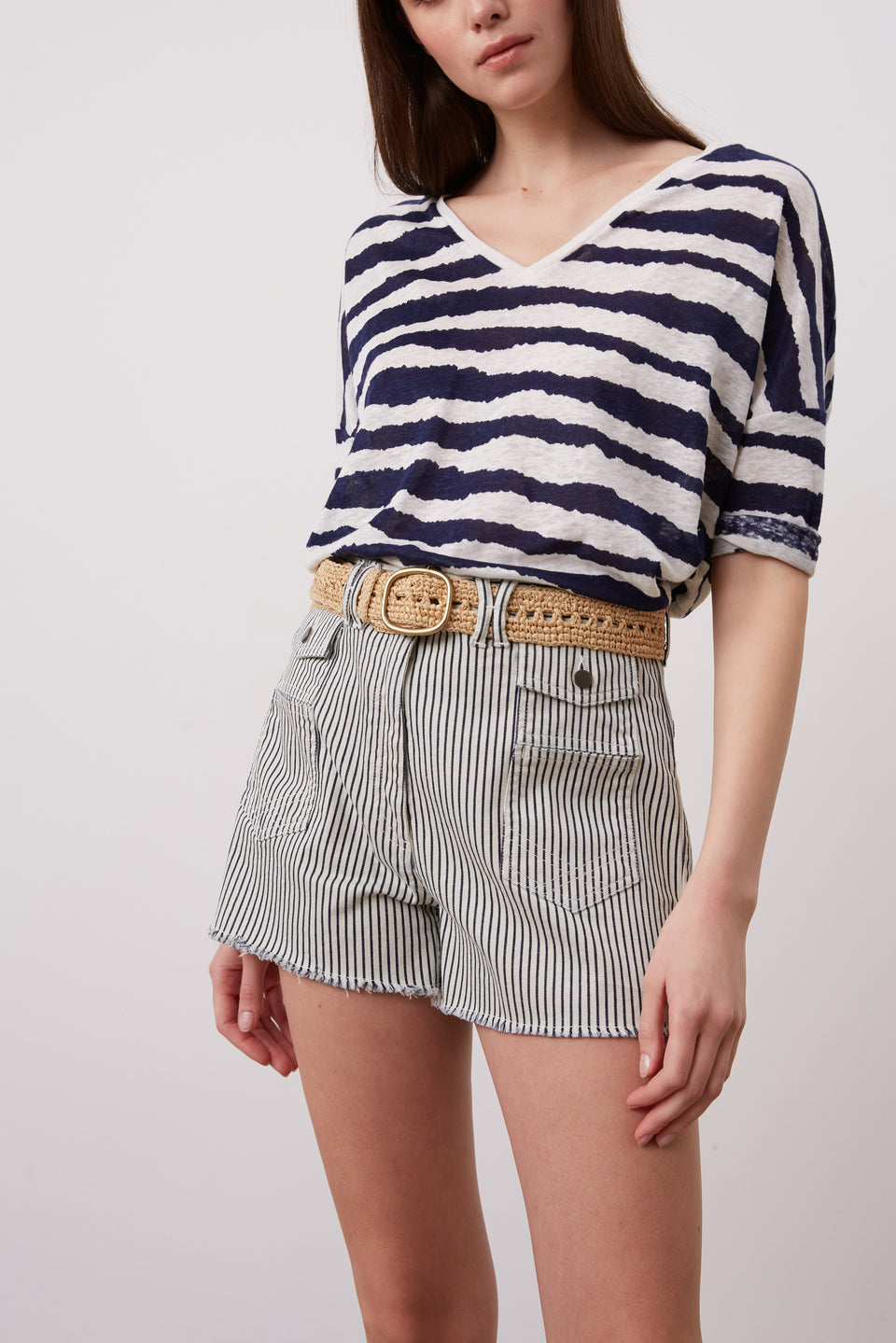 Short à rayures - FAREL Faume - seconde main