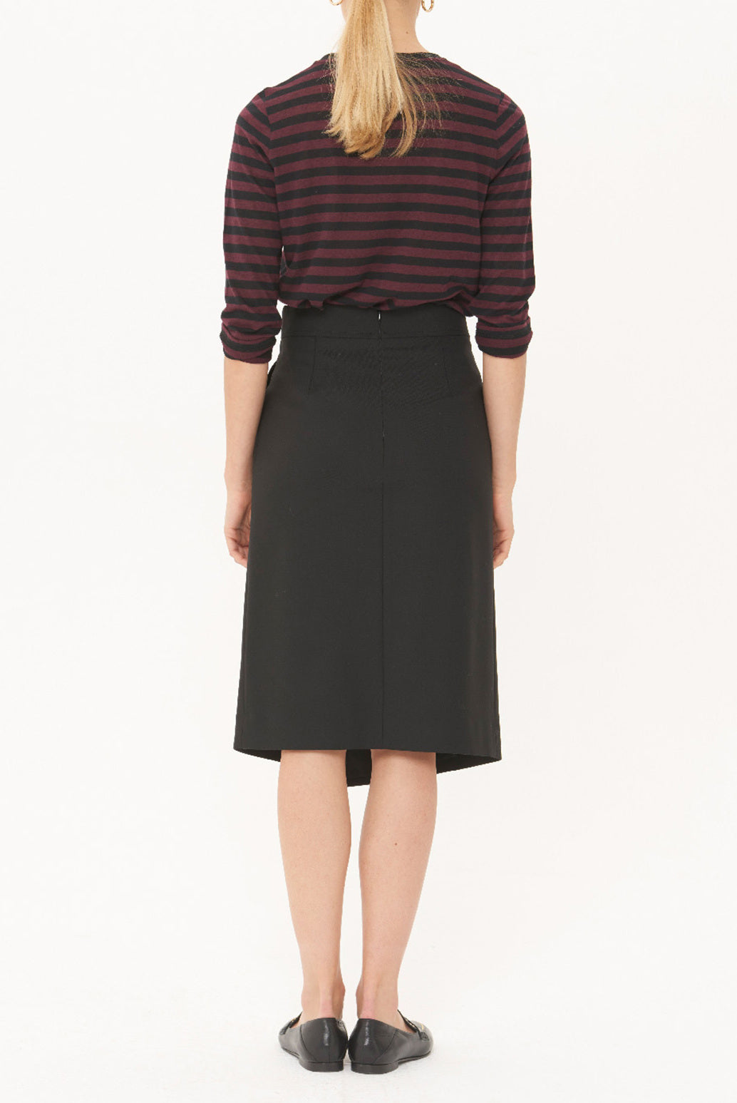 TEA - Jupe crayon asymétrique Faume - seconde main