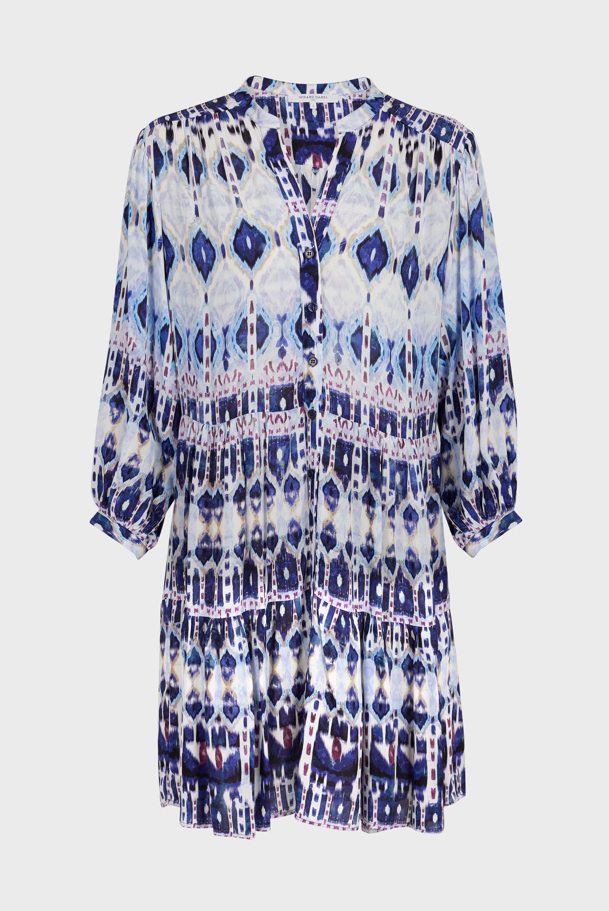 Robe courte ethnique - JAUFREY Faume - seconde main