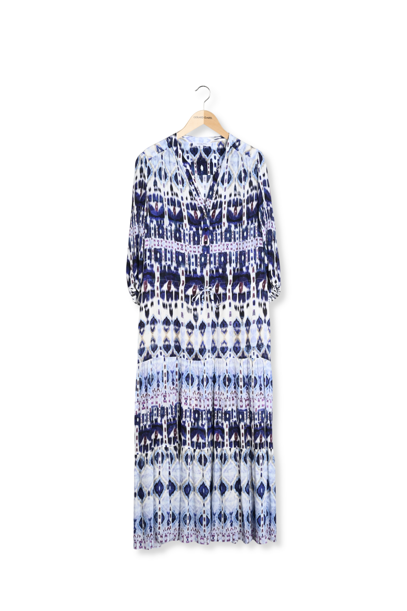 Robe maxi imprimé Ikat - JIVAN Faume - seconde main