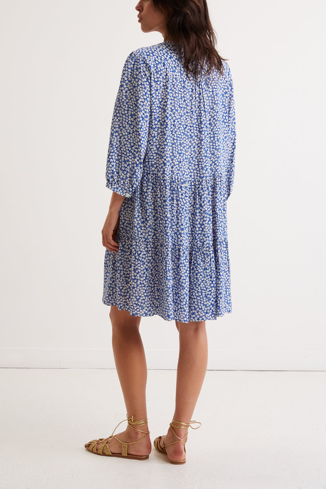 Robe courte à fleurs - JUDITH Faume - seconde main