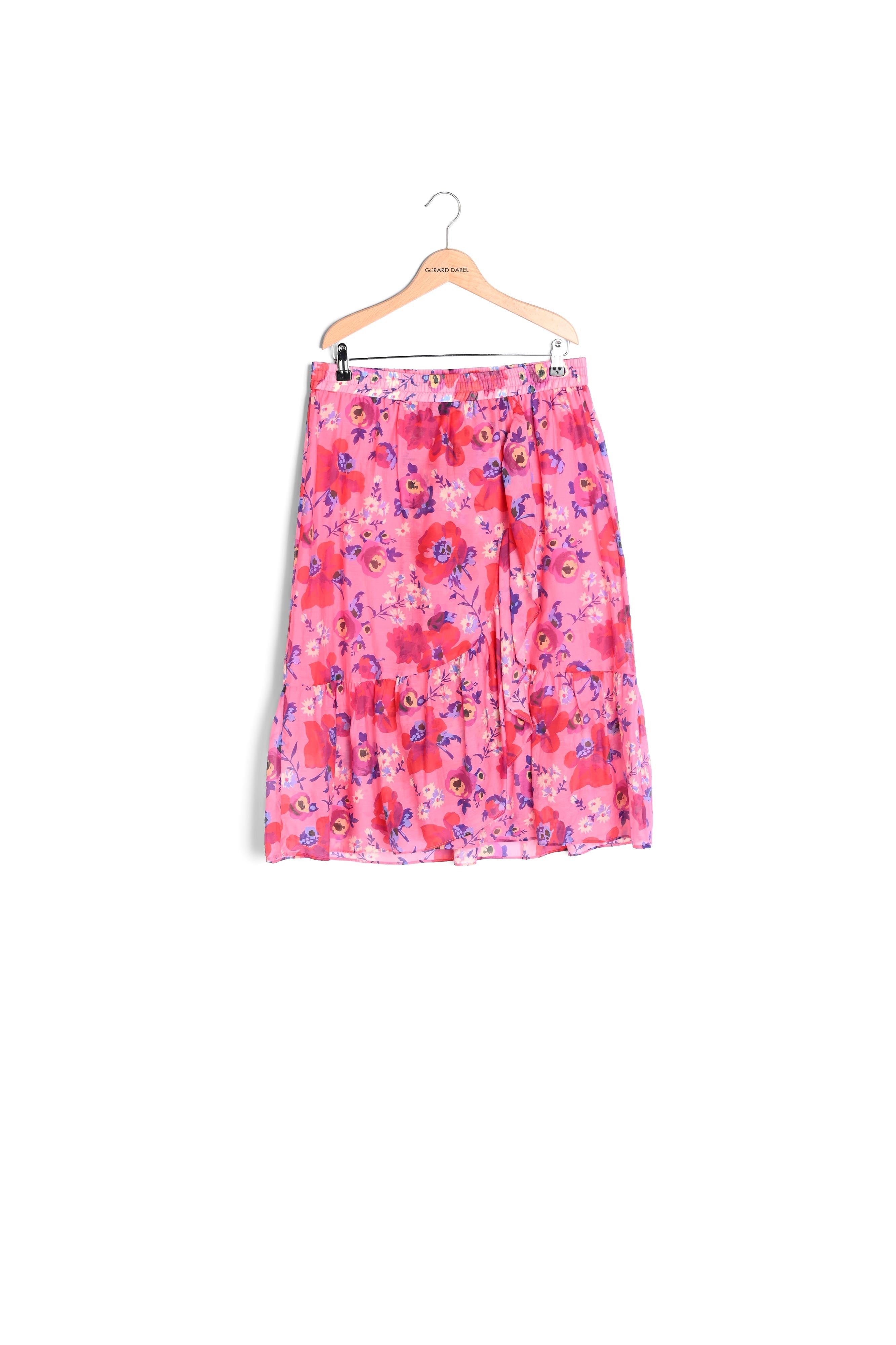 LICCIA - Jupe portefeuille à volant Faume - seconde main