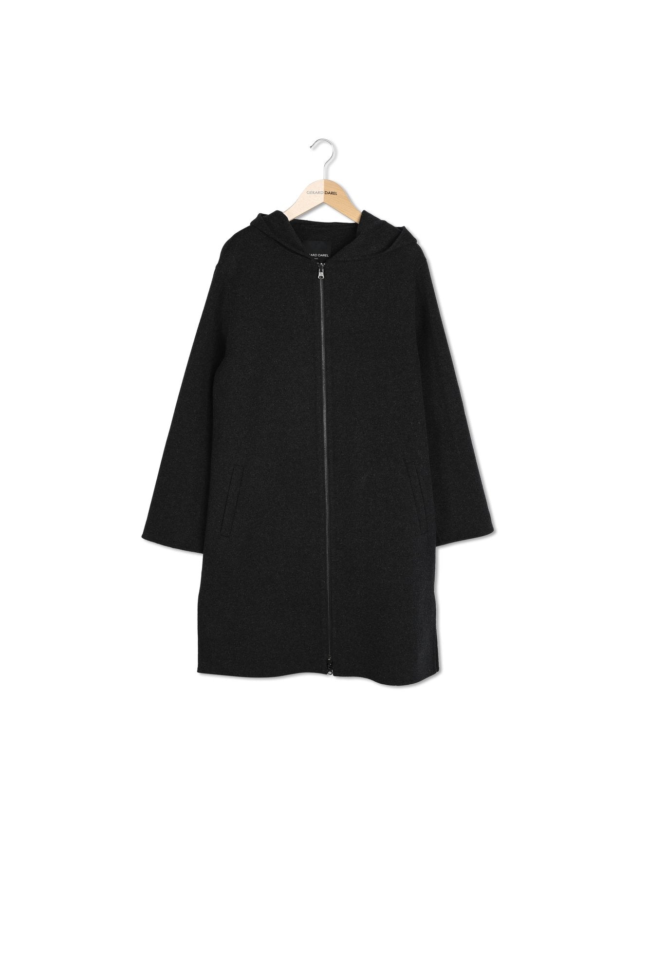 Manteau à capuche en laine - LANDIE Faume - seconde main