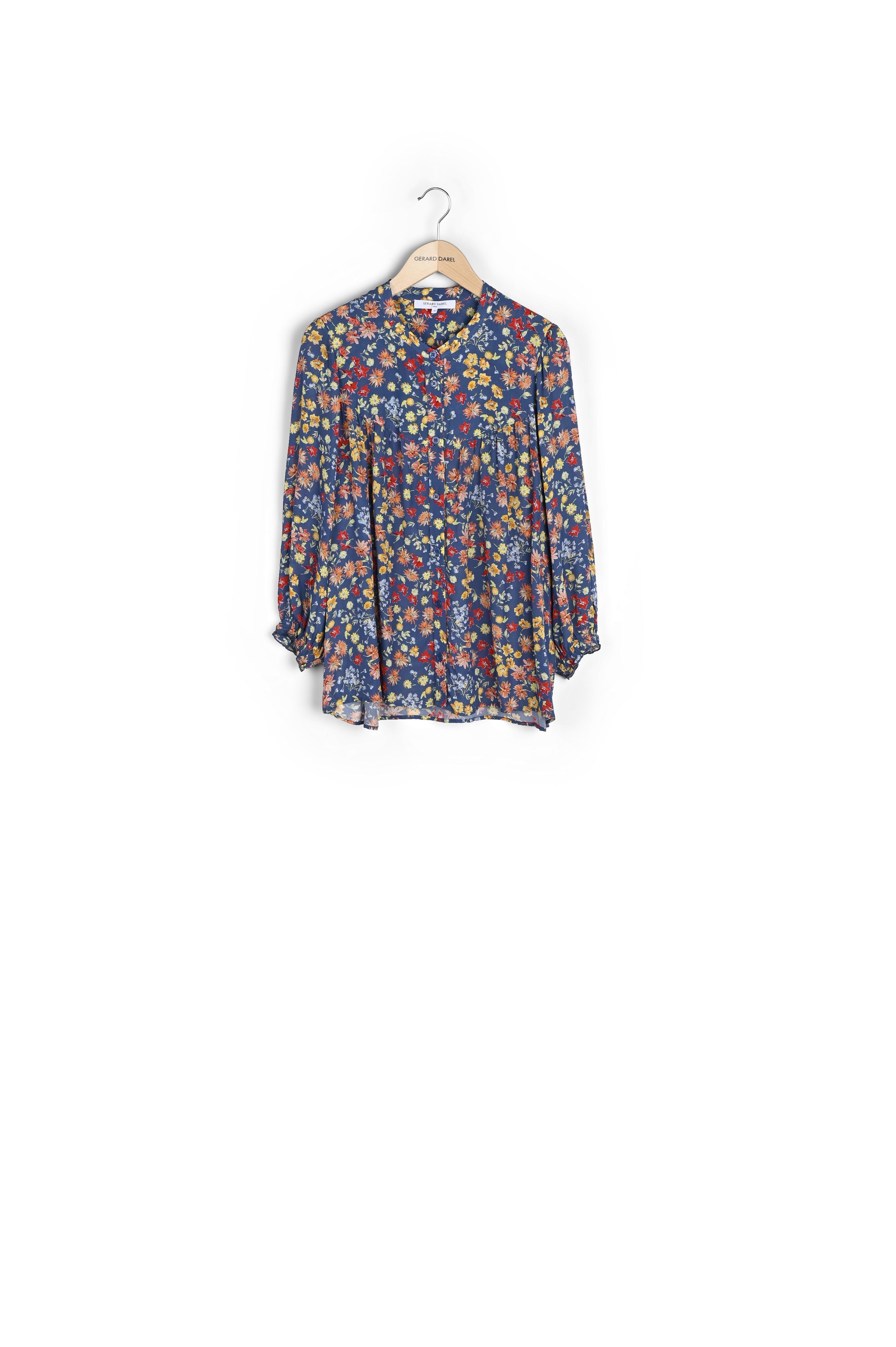 Chemise fluide à motif floral - CYBILLE Faume - seconde main