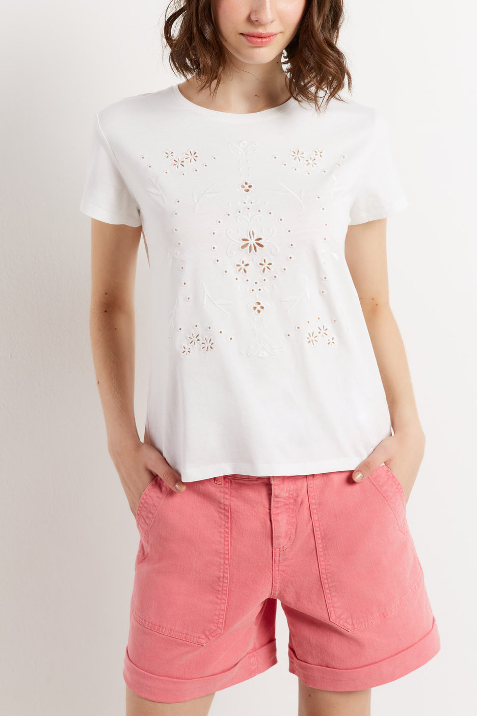 Tee-shirt ajouré - ADELE Faume - seconde main
