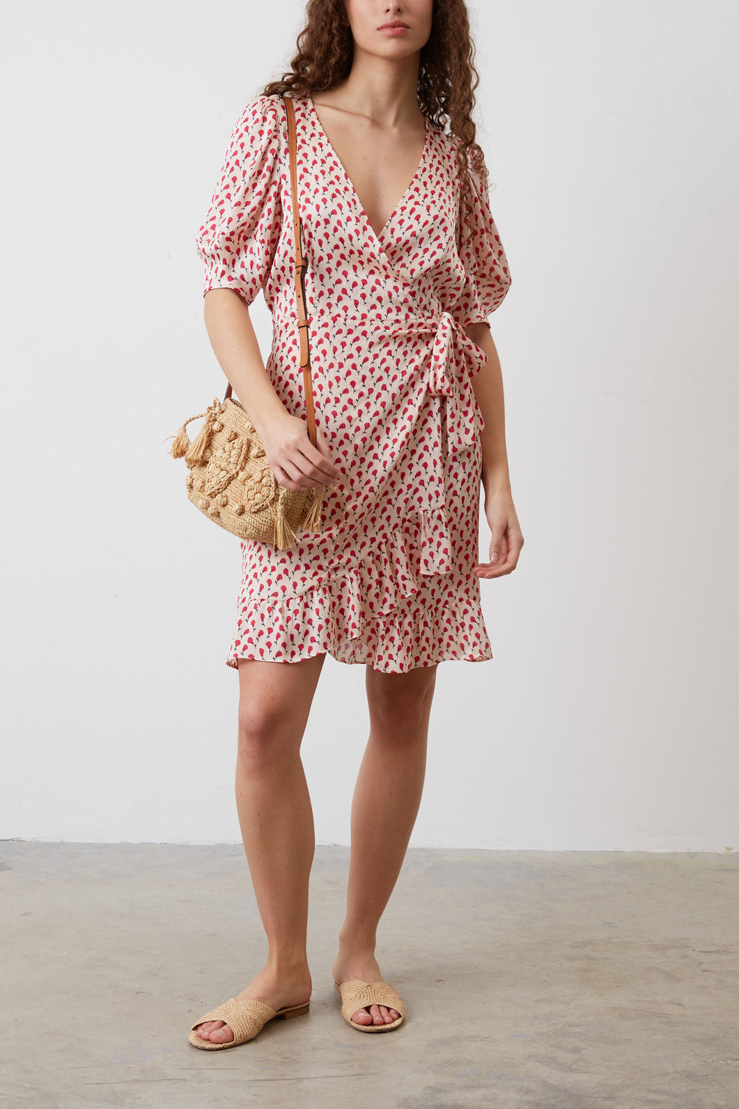 Robe courte portefeuille - JOSS Faume - seconde main