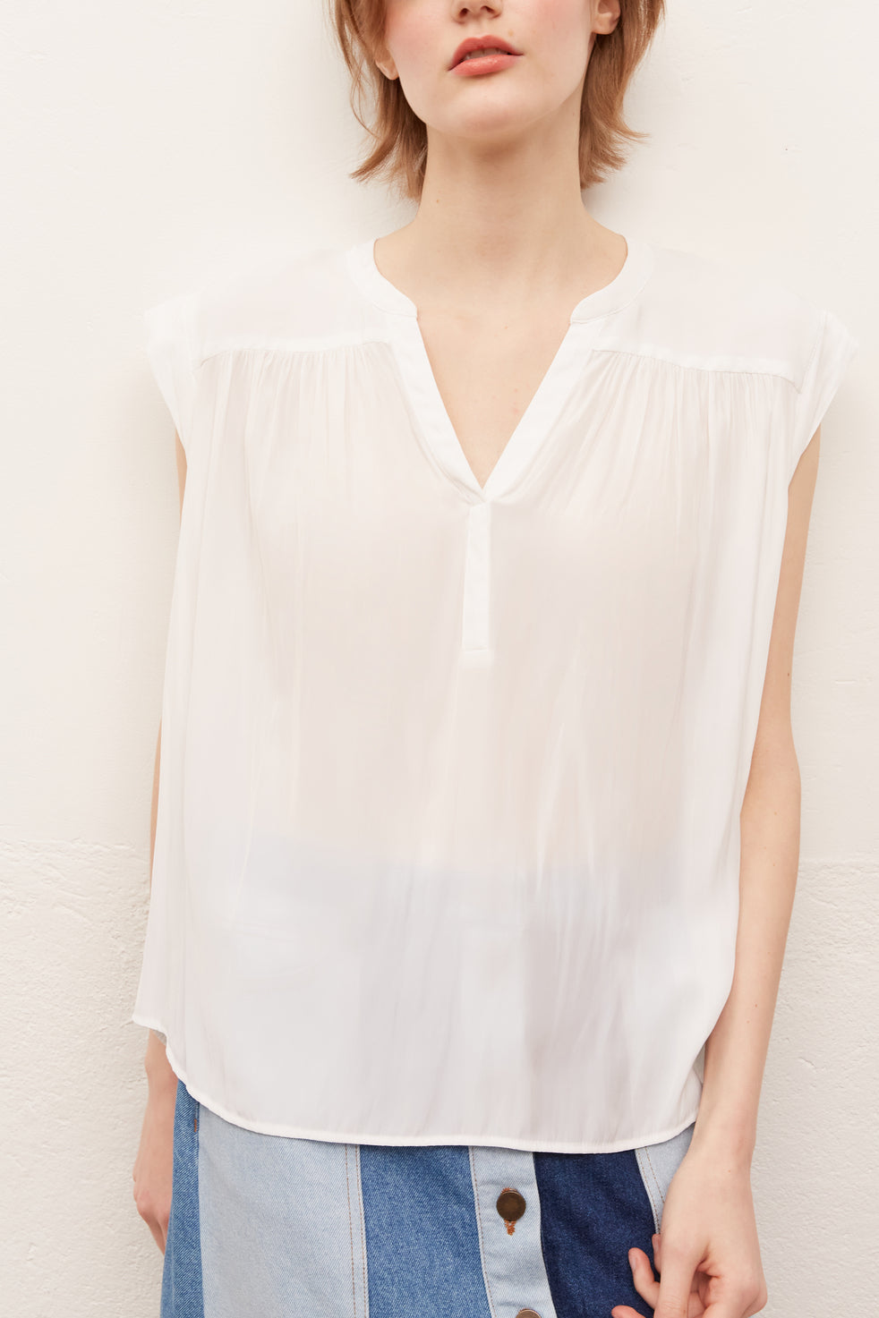 NOLAN - Top sans manches oversize Faume - seconde main