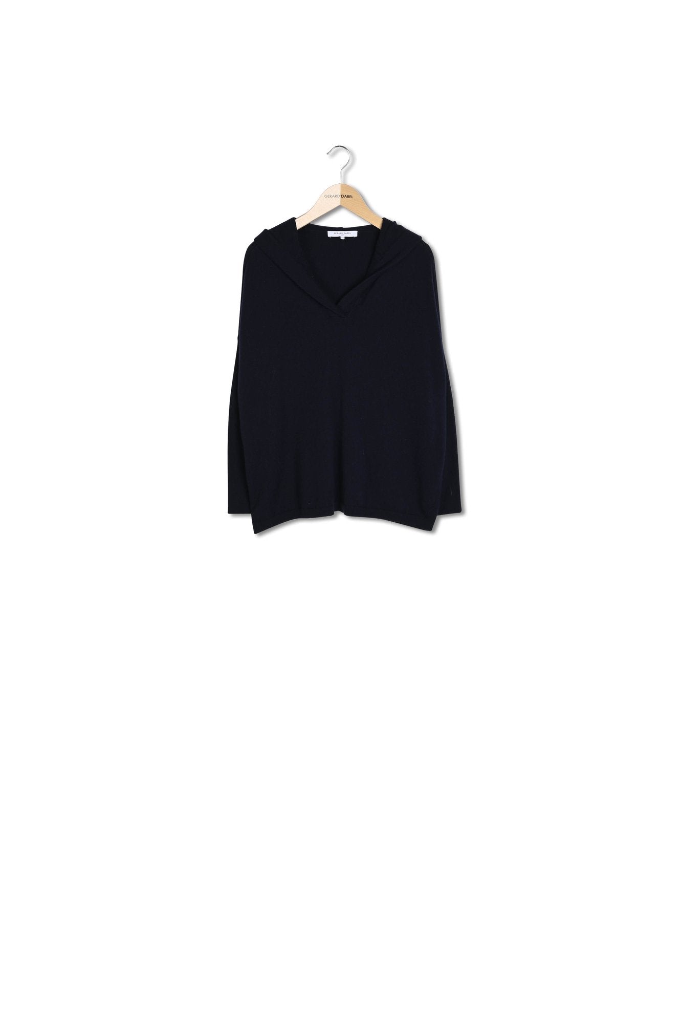 Pull oversize à capuche en cachemire - LALOU Faume - seconde main