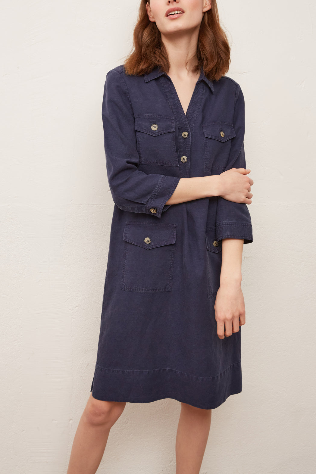 SANTIA - Robe courte loose Faume - seconde main