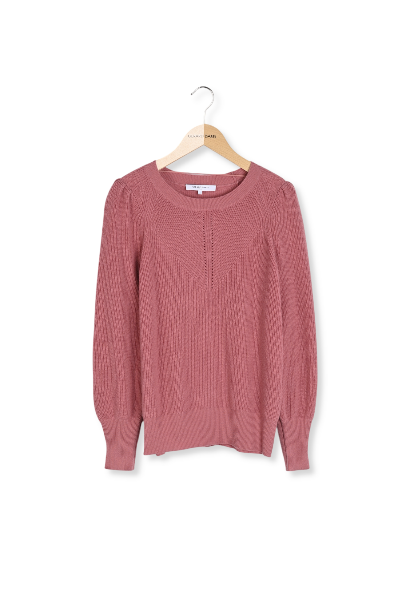 Pull féminin en laine cotelée - LEWIS Faume - seconde main