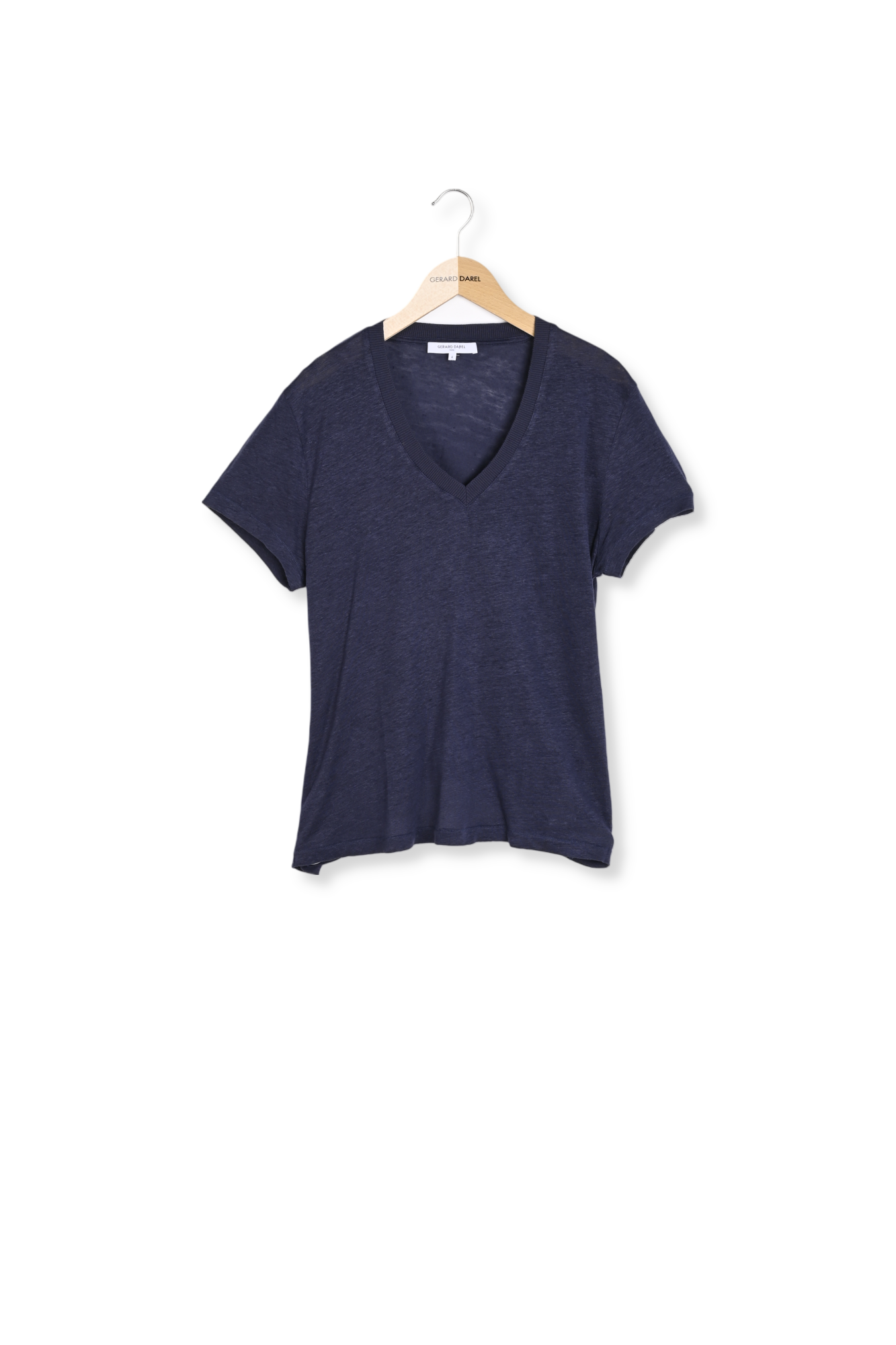 T-Shirt V en lin - APPOLON Faume - seconde main