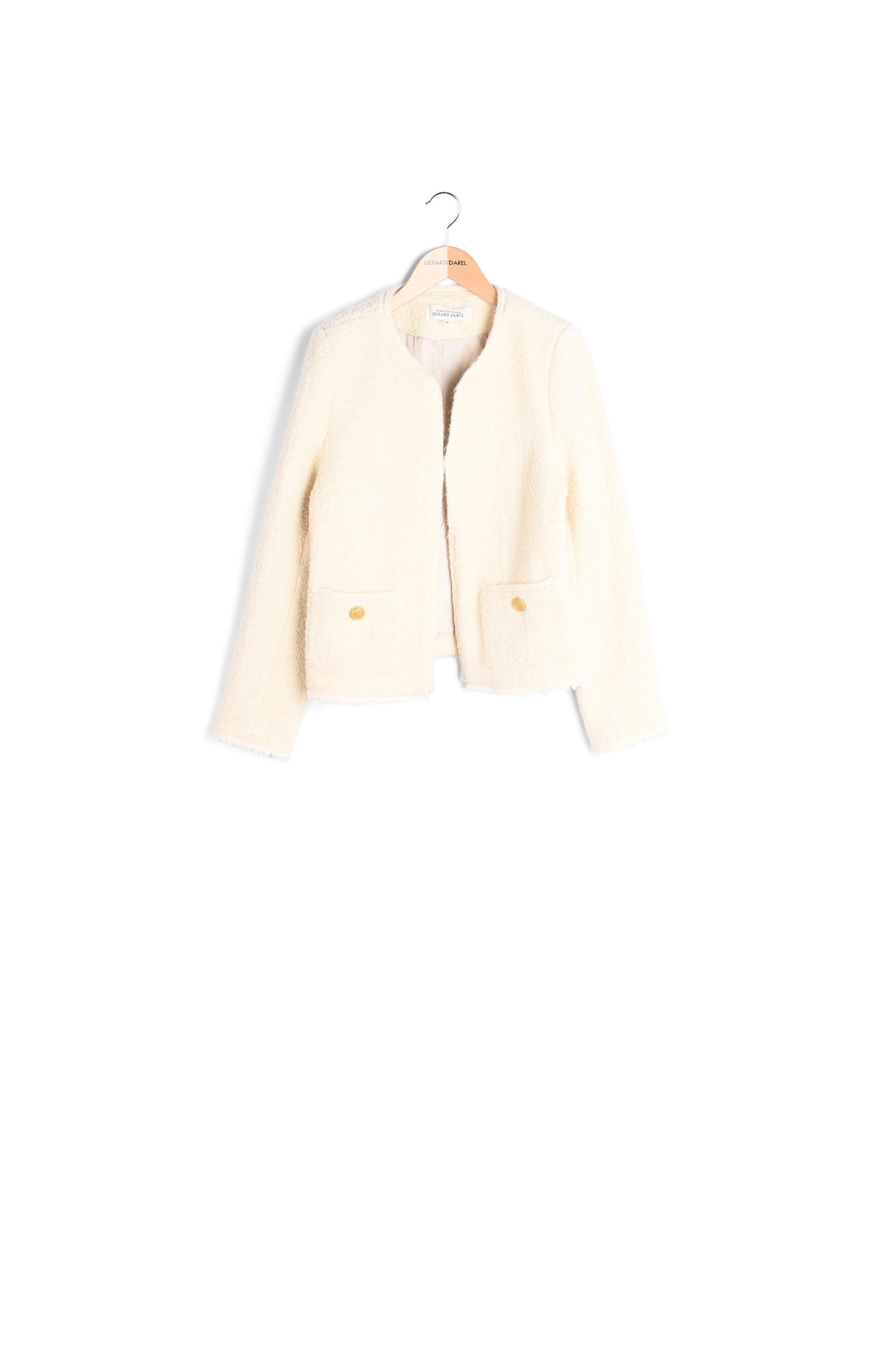 Veste en tweed tissé - ESMEE Faume - seconde main