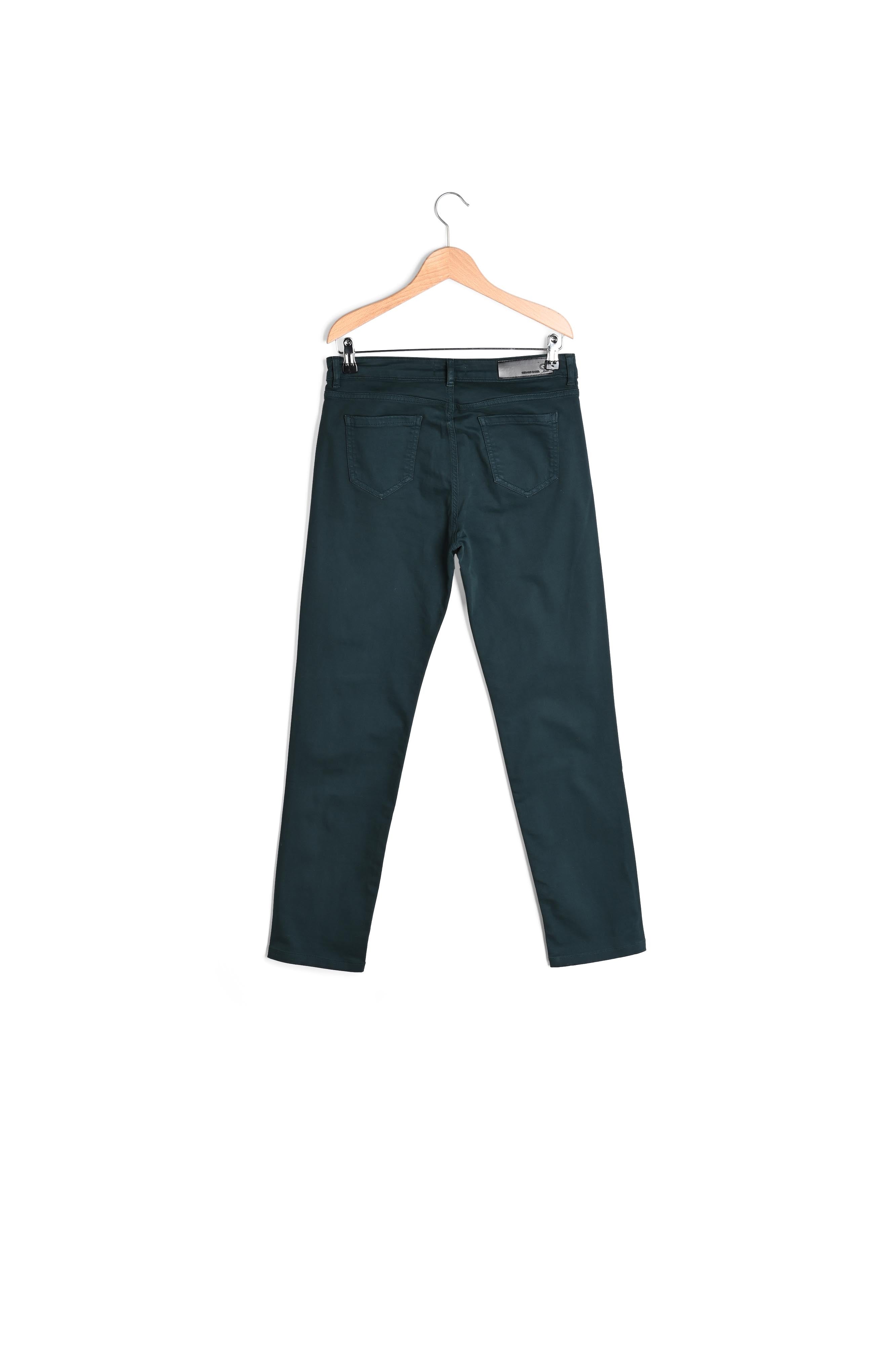 LILA - Pantalon cigarette en coton Faume - seconde main