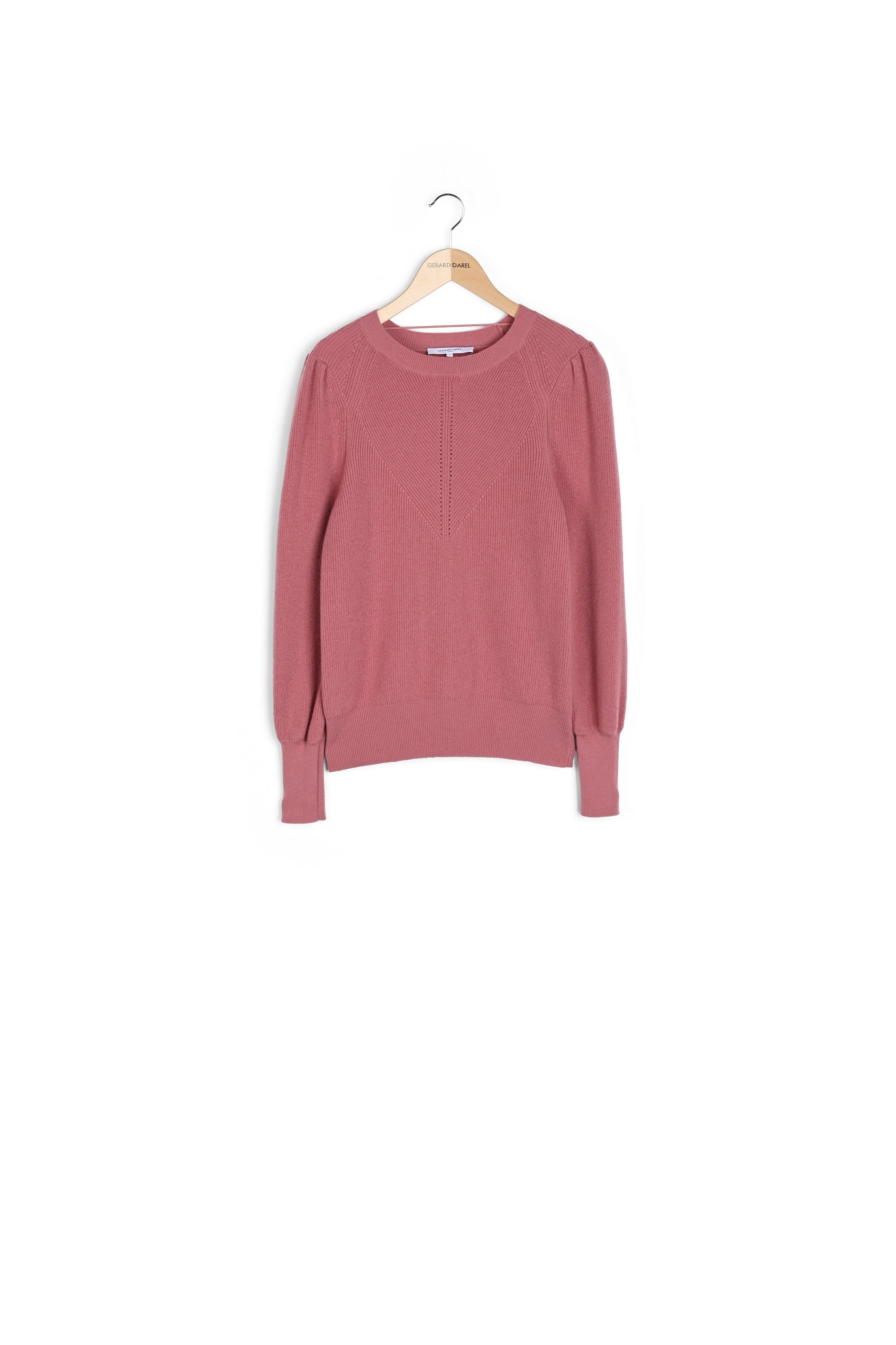 Pull féminin en laine cotelée - LEWIS Faume - seconde main