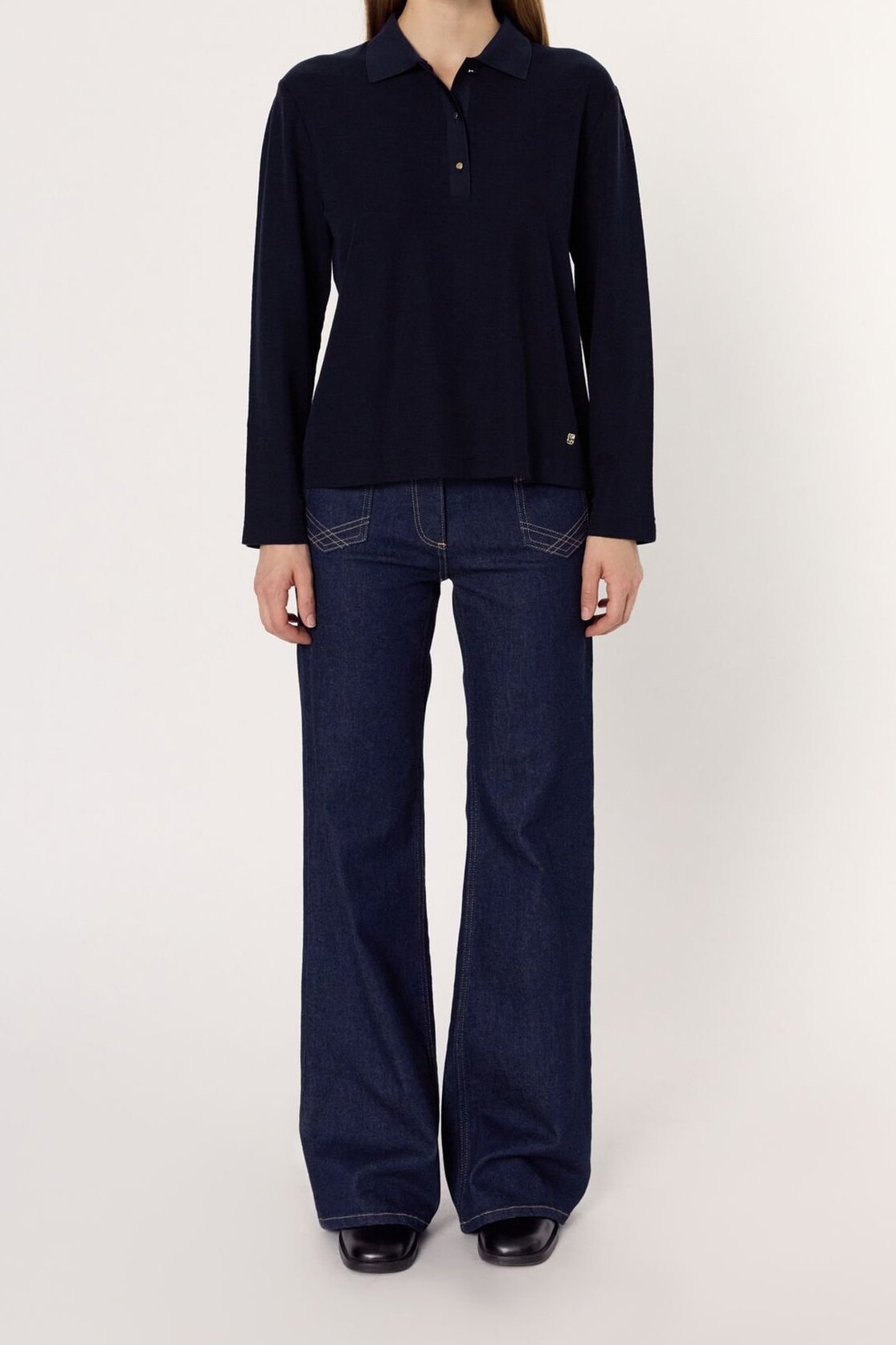 Polo en laine fine - HILARY Faume - seconde main